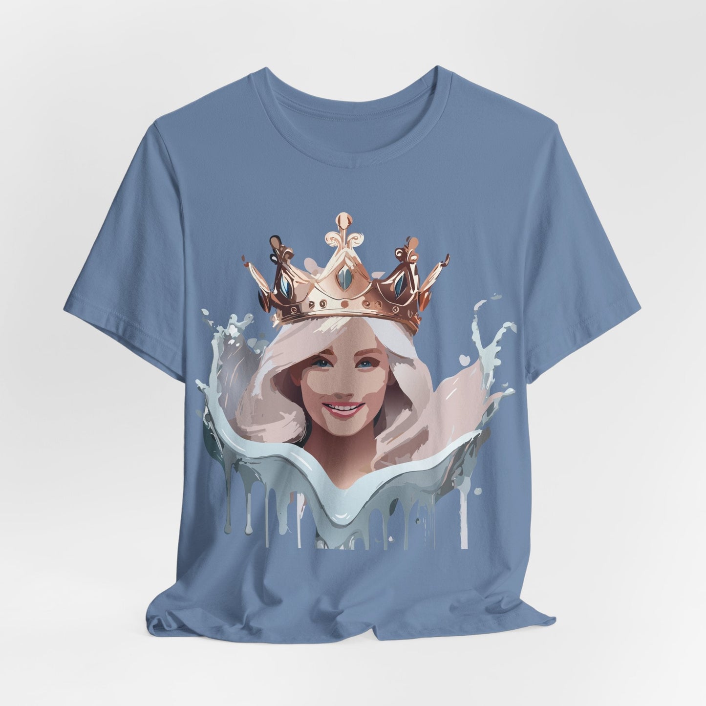 Queen Graphic T Shirt Unisex Vintage Art Tee From Adelpha With Original Artwork Details