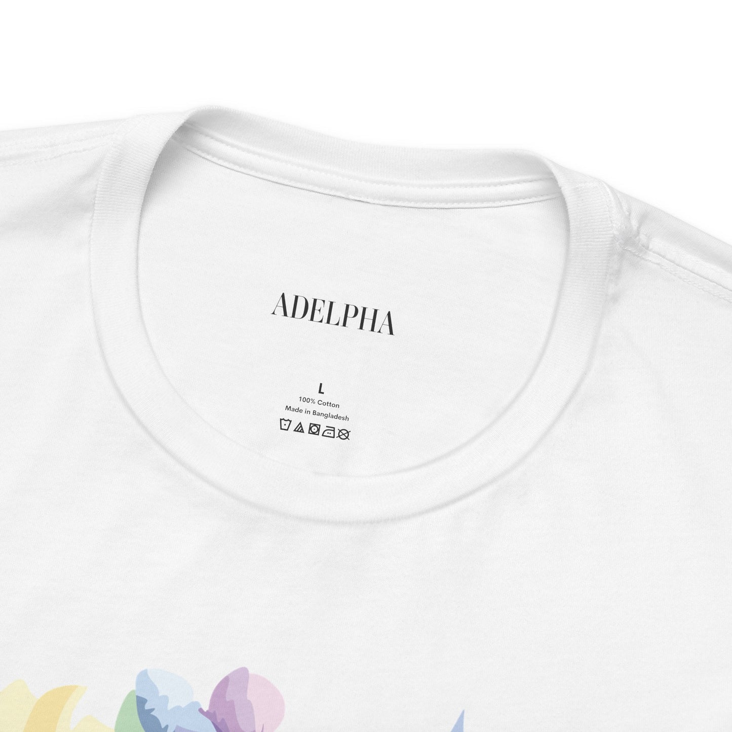 Unisex Letter Q Graphic Tee By Adelpha Vintage Inspired Art Design Short Sleeve Shirt