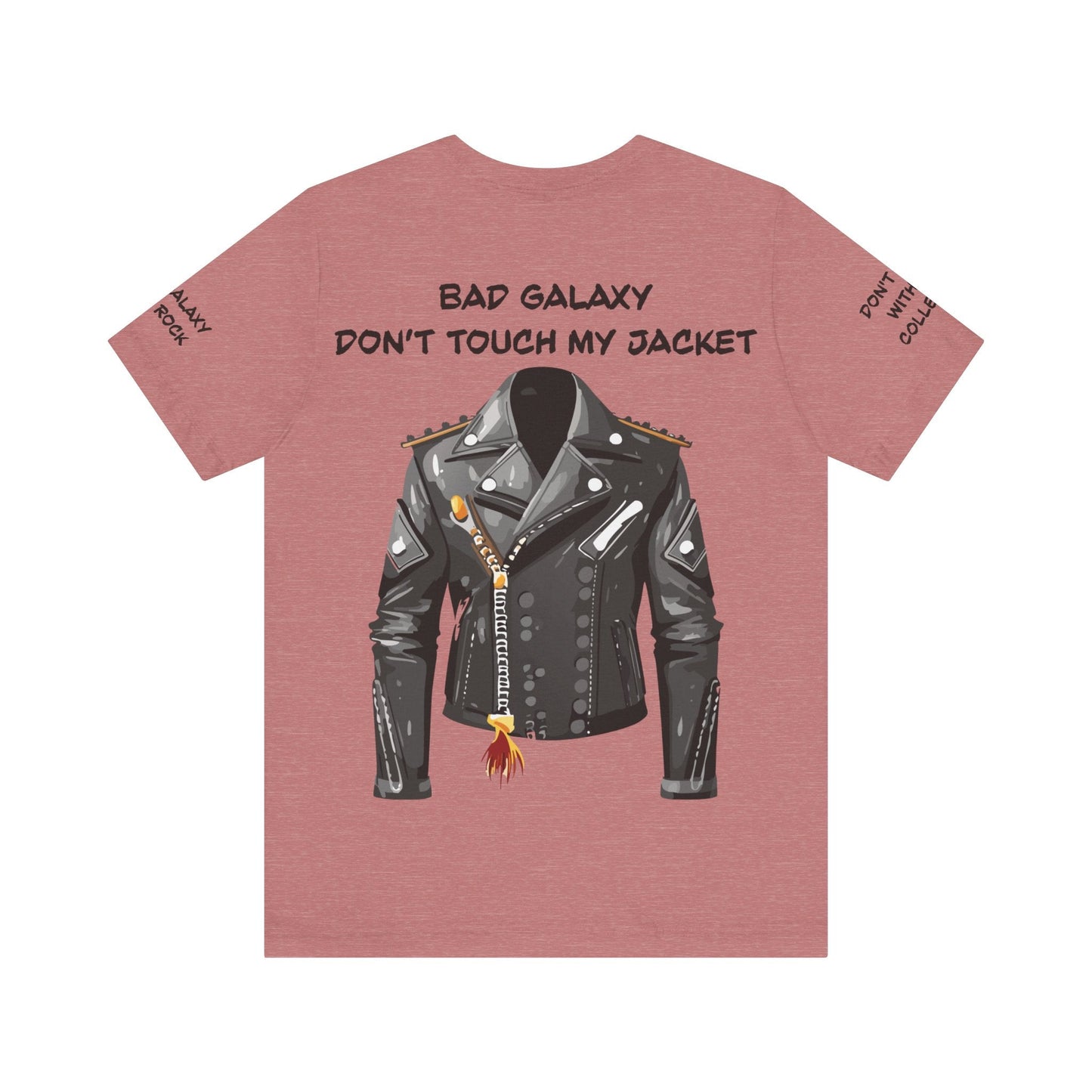 Punk Rock Tee Shirt From Bad Galaxy Made To Order 100 Percent Cotton Eco Friendly Inks USA