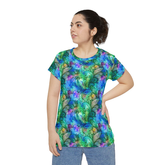 Abstract Print Shirt, Shirt with Abstract Print