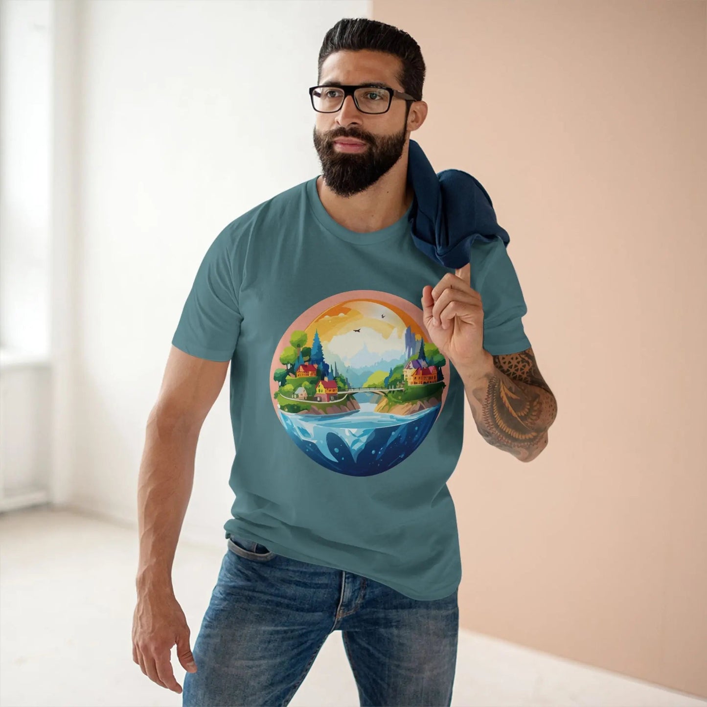 Fantasy Graphic Unisex 100 Cotton Staple Tee 4