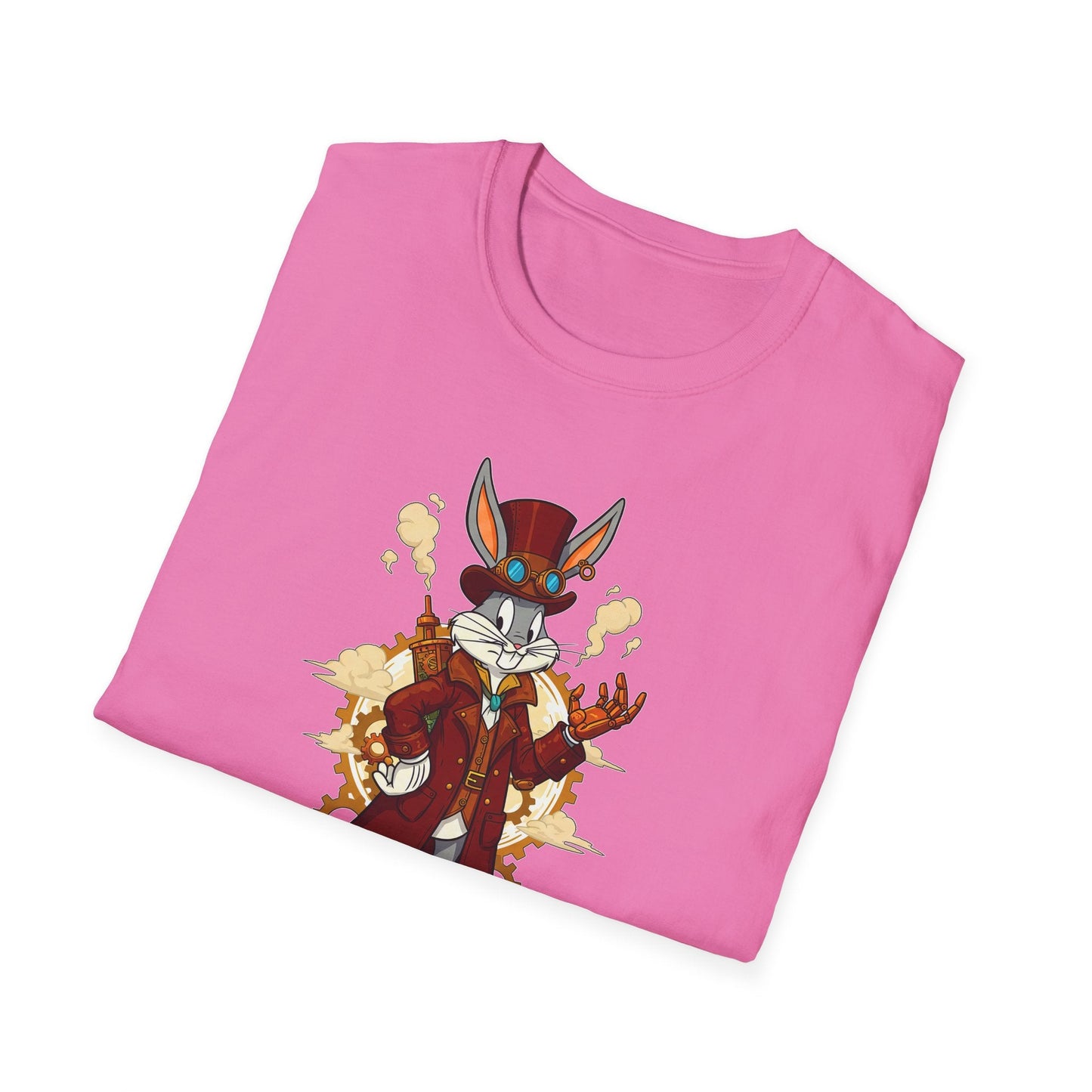 Bugs Bunny Shirt Cartoon T Shirt Unisex Gildan Softstyle 64000 Cotton Tee For Animation Fans