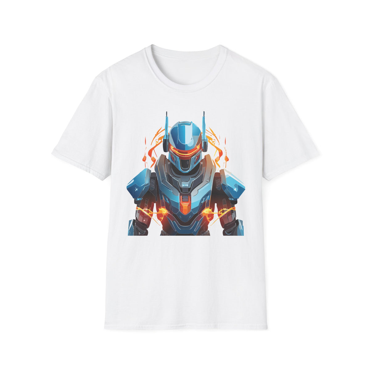 Cyborg Robot Terminator Graphic Tee Gildan Unisex 100 Cotton Tee Shirt a26