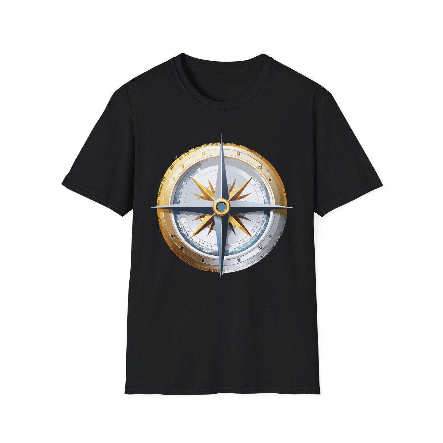 Compass Navigator Graphic Tee Unisex 100 Cotton 13