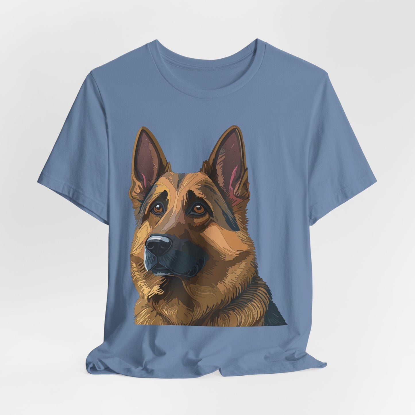 Unisex Animal Shirt With Art Design Tee Wild Animals Print Short Sleeve Comfort Tee