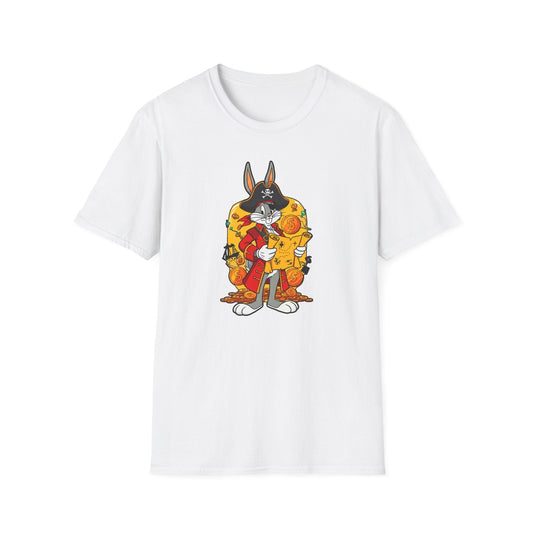 Cartoon Bunny Graphic Unisex Cotton Animal Animation Artwork Design Tee 29