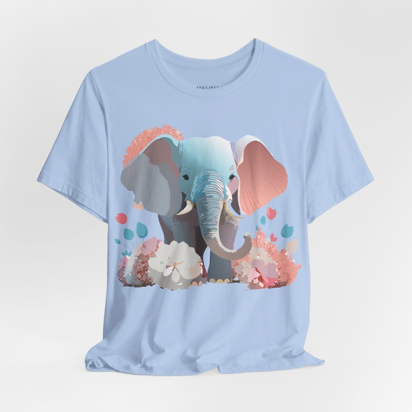 Elephant Graphic T Shirt By Adelpha Unisex Jersey Short Sleeve Artwork Tee Vintage Inspired