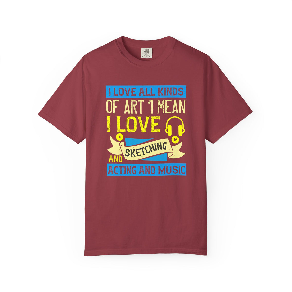 Rock Music Graphic Unisex Heavy Cotton Art Designed T-Shirt m10