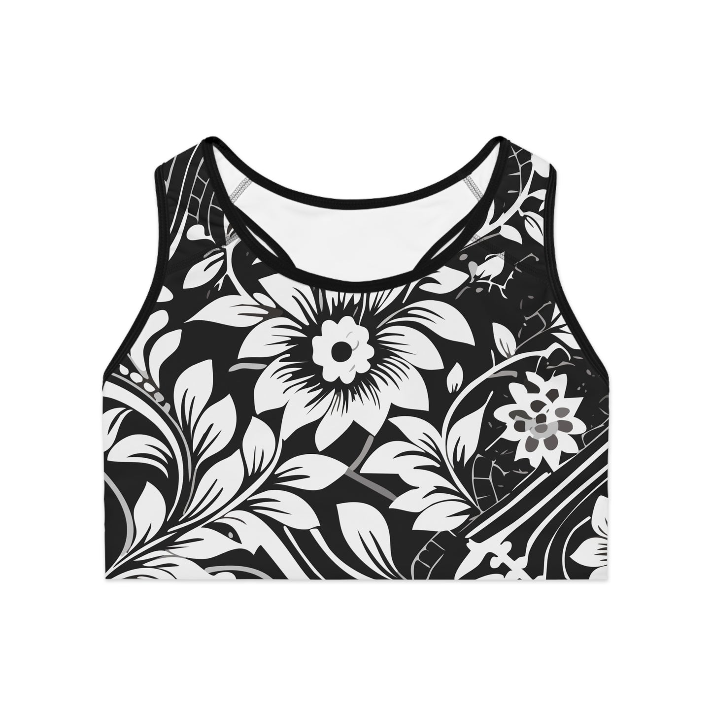 Floral Sports Bra