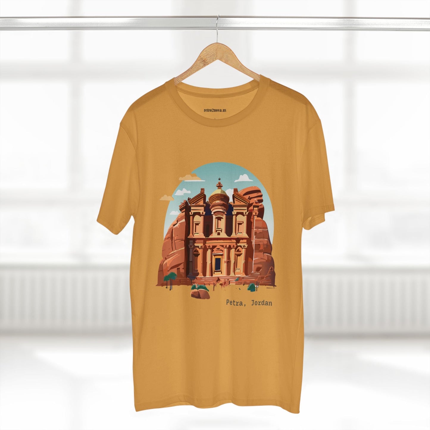 Petra Travel Shirt Unisex Premium Cotton Tee With Original Art Design For Tourists TT22