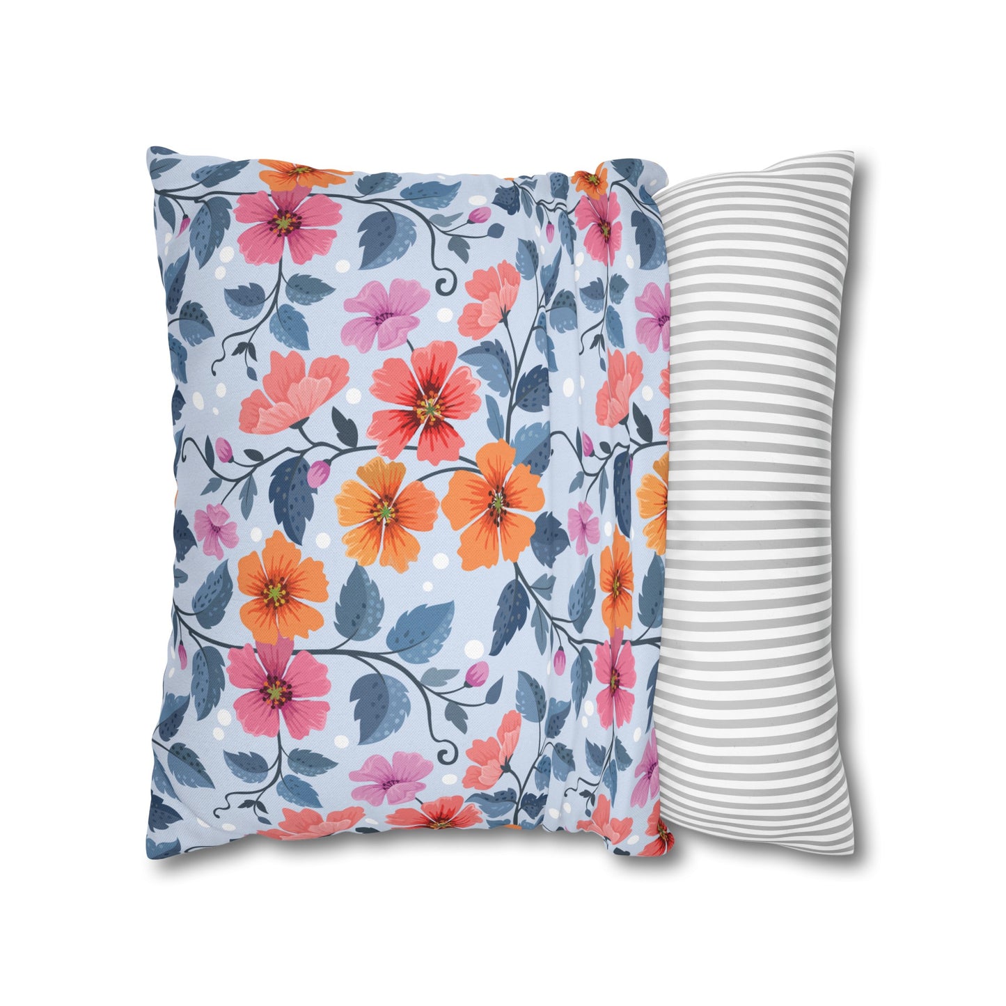 Floral Poly Pillowcase