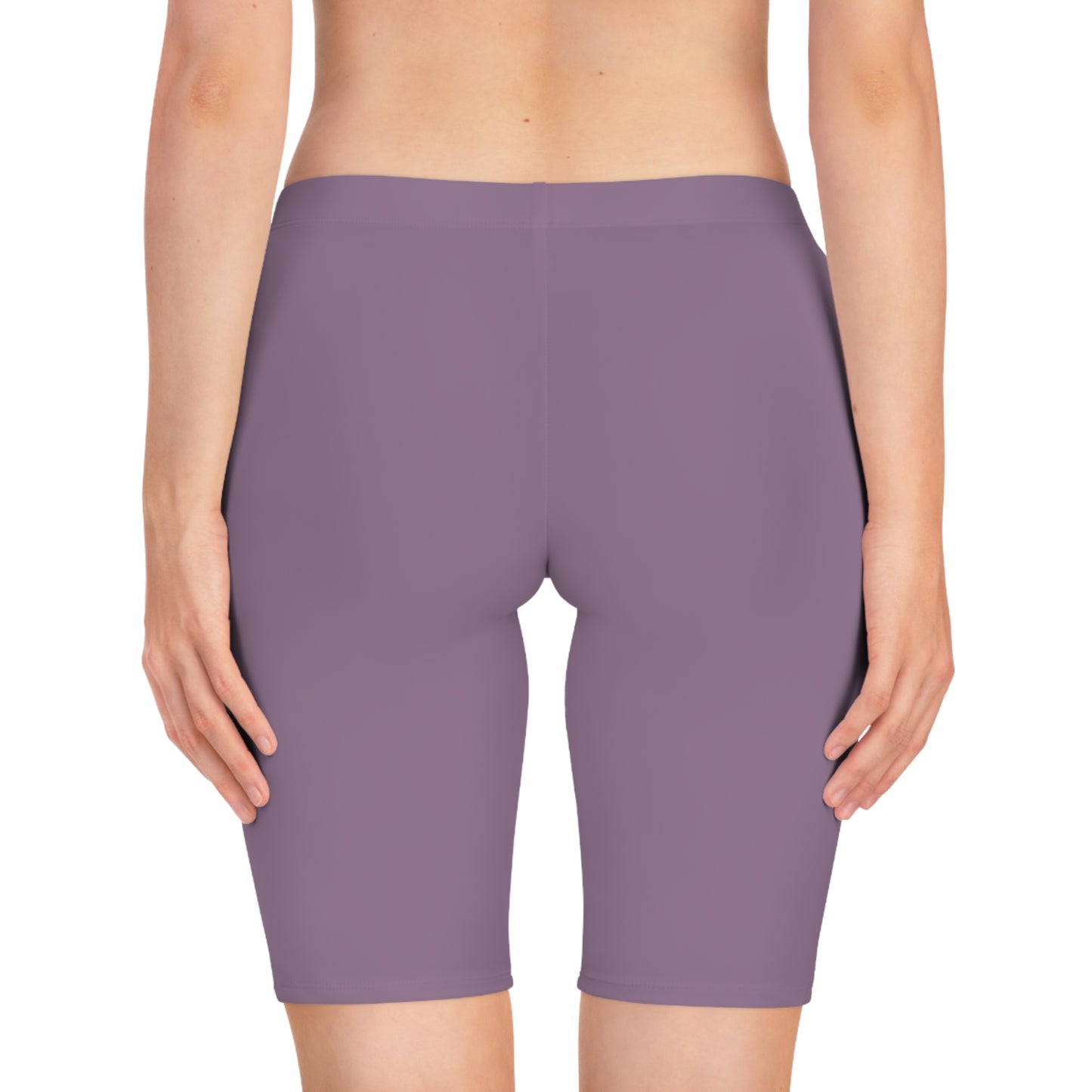 Purple Color Biker Shorts, Purple Biker Shorts 4