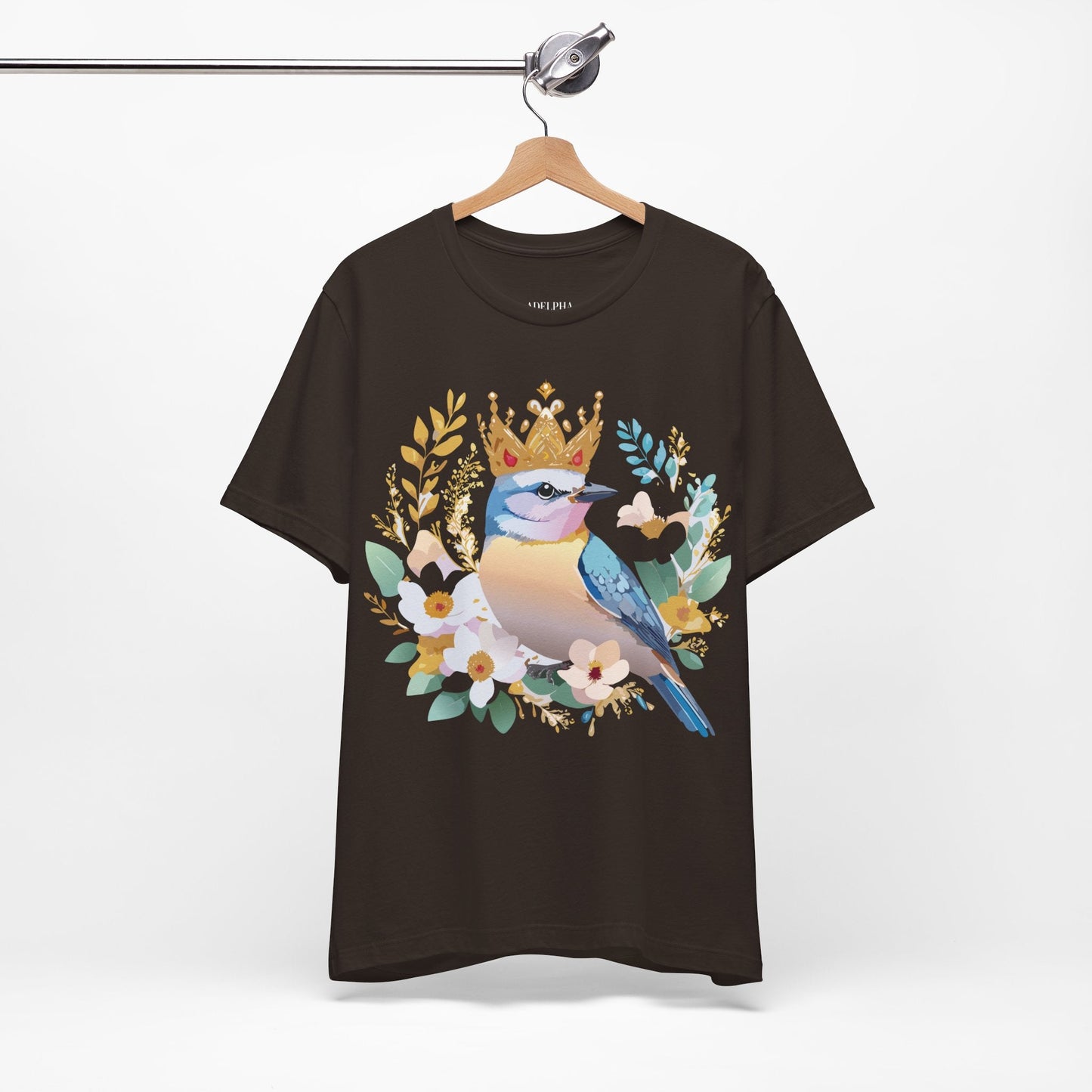 Medallion Shirt Graphic Tee Unisex Adelpha Art Design Vintage Inspired Short Sleeve