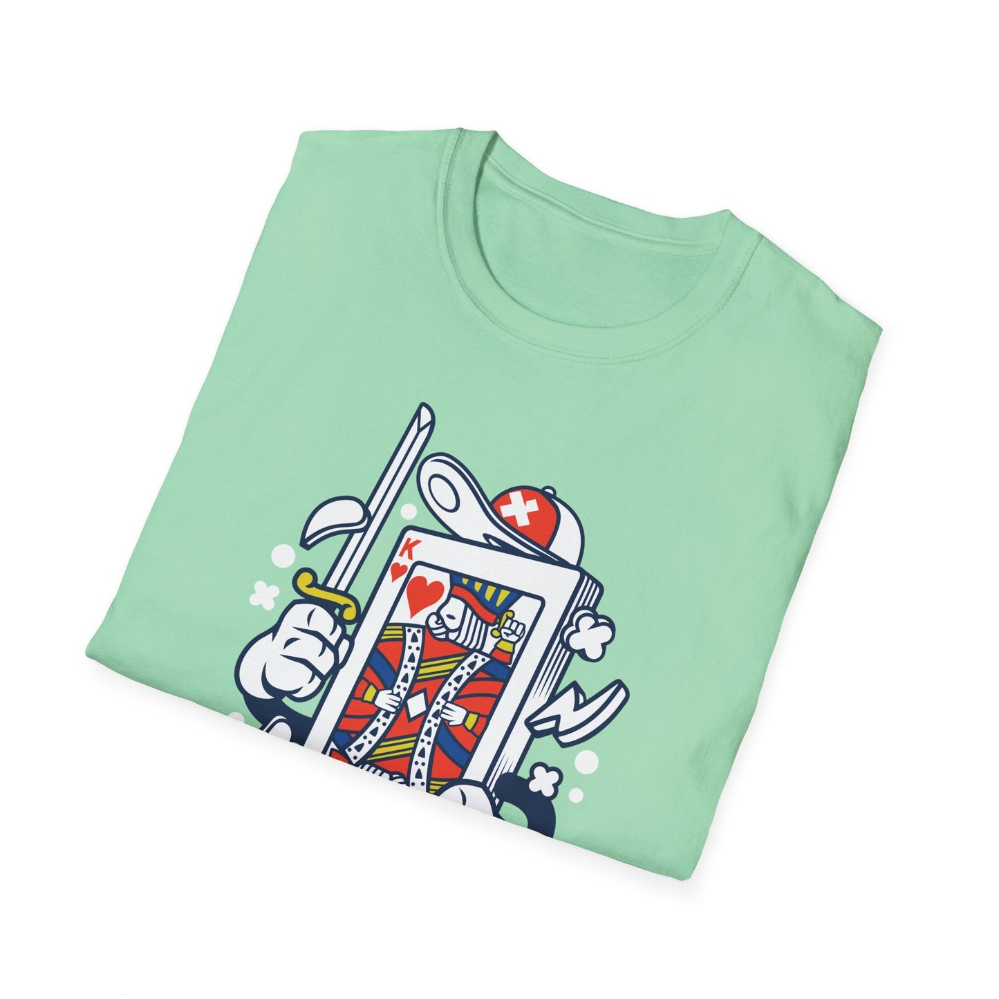 Cartoon T Shirt Animation T Shirt Funny Tee Shirt Unisex Gildan Softstyle 64000 Cotton Comfort