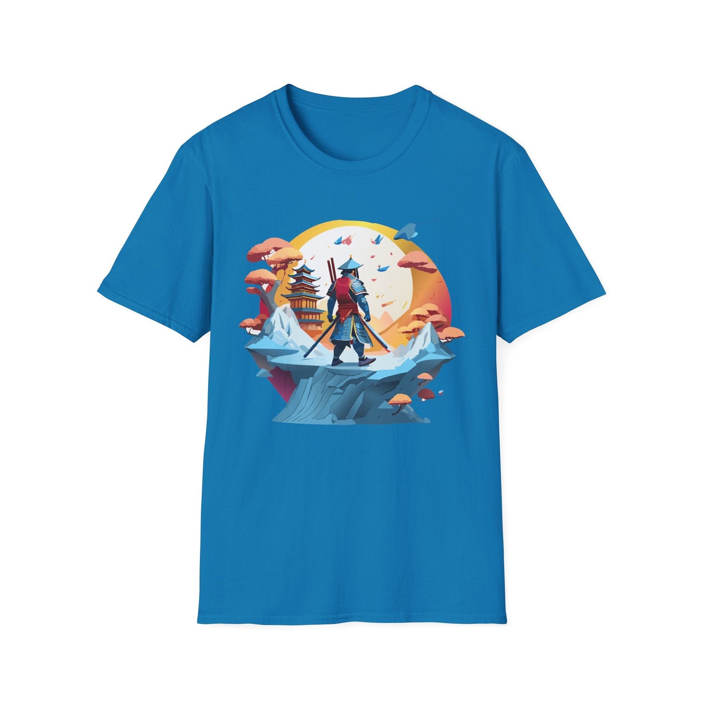 Samurai Shirt Unisex T Shirt Softstyle 64000 Gildan Tee For Everyday Comfort Durable Breathable