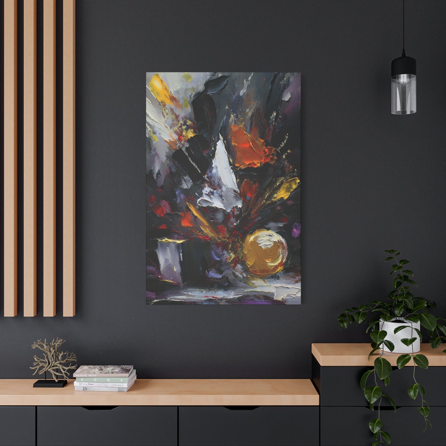 Abstract Oil Painting Print Canvas 20x24,20x30,24x30 24x32,24x36,30x40 32x48,36x48,40x60 Pine-Wood Inner Frame ABS-74