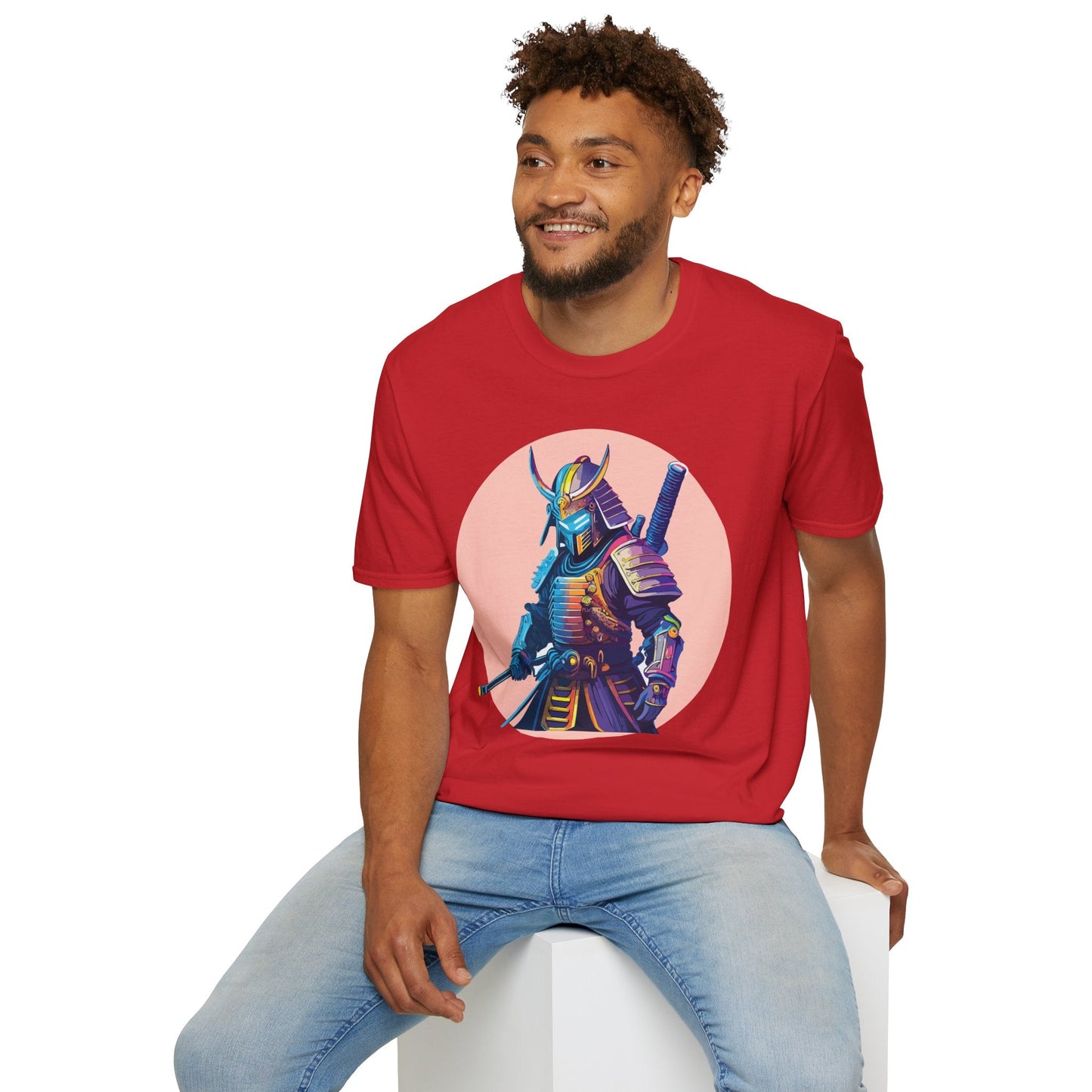 Samurai Shirt Unisex Gildan Softstyle Cotton Tee For Everyday Comfort And Style All Day
