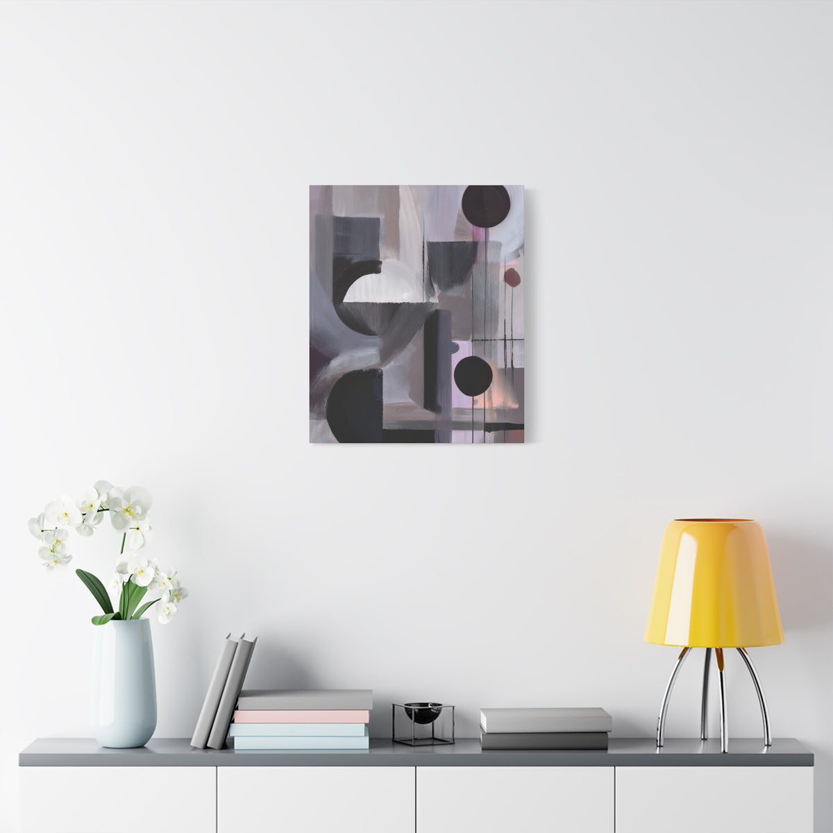 Abstract Geometric Painting Print Canvas 20x24,20x30,24x30 24x32,24x36,30x40 32x48,36x48,40x60 Pine-Wood Inner Frame ABS-46