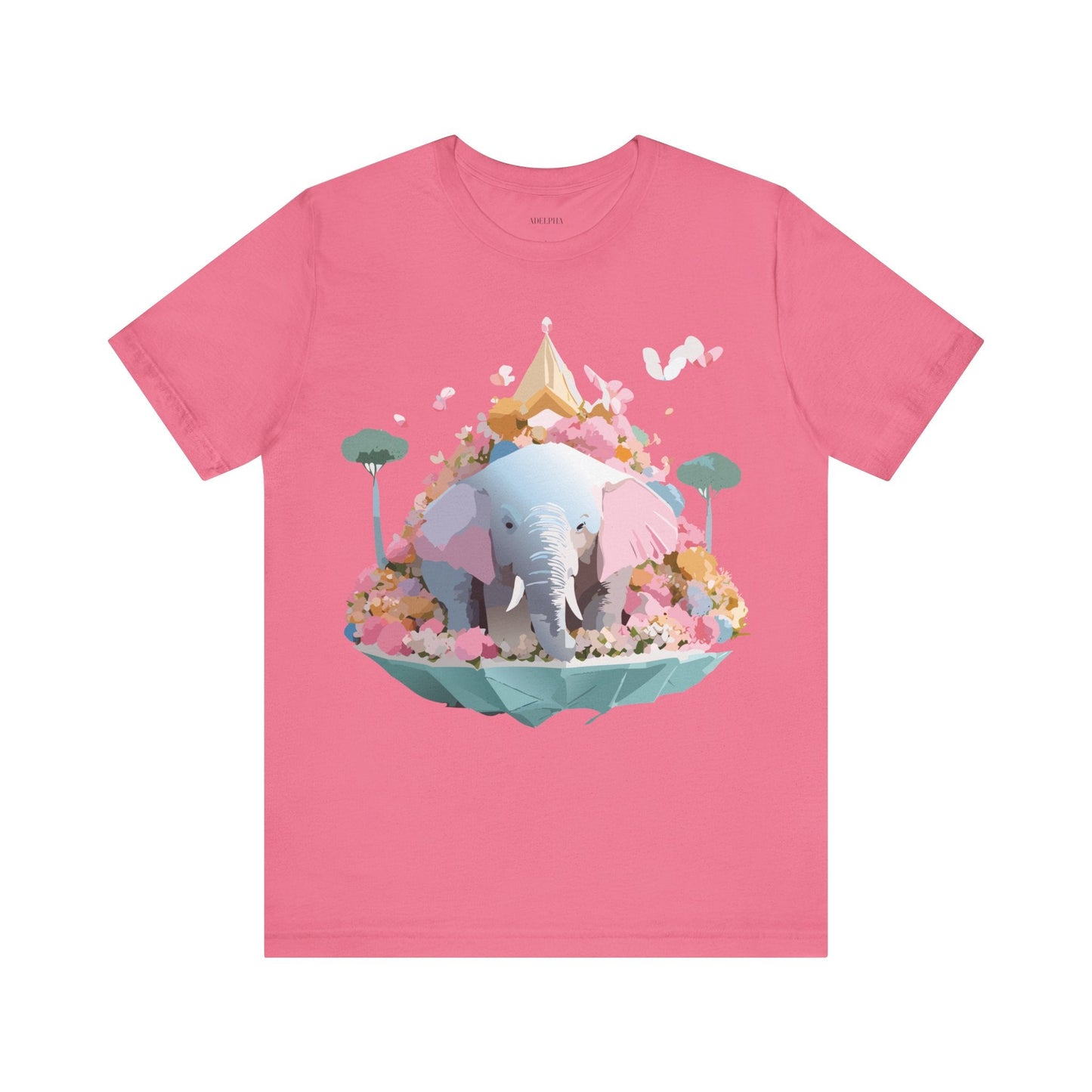 Elephant Graphic Tee Unisex Jersey Short Sleeve Adelpha Vintage Inspired Artwork