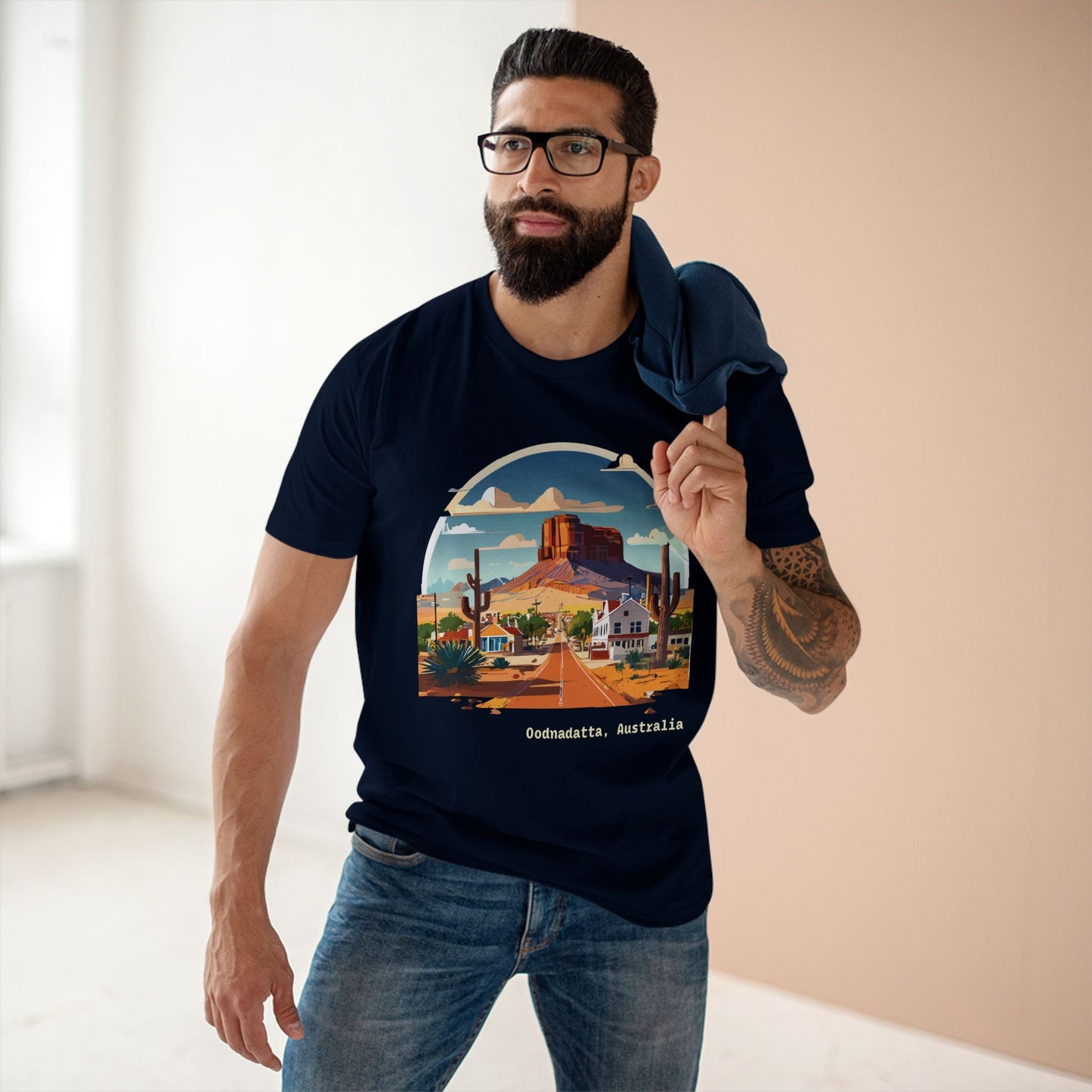Australia Travel Shirt Unisex Premium Cotton Art Tee With Original Design By Retro2Nova TT21
