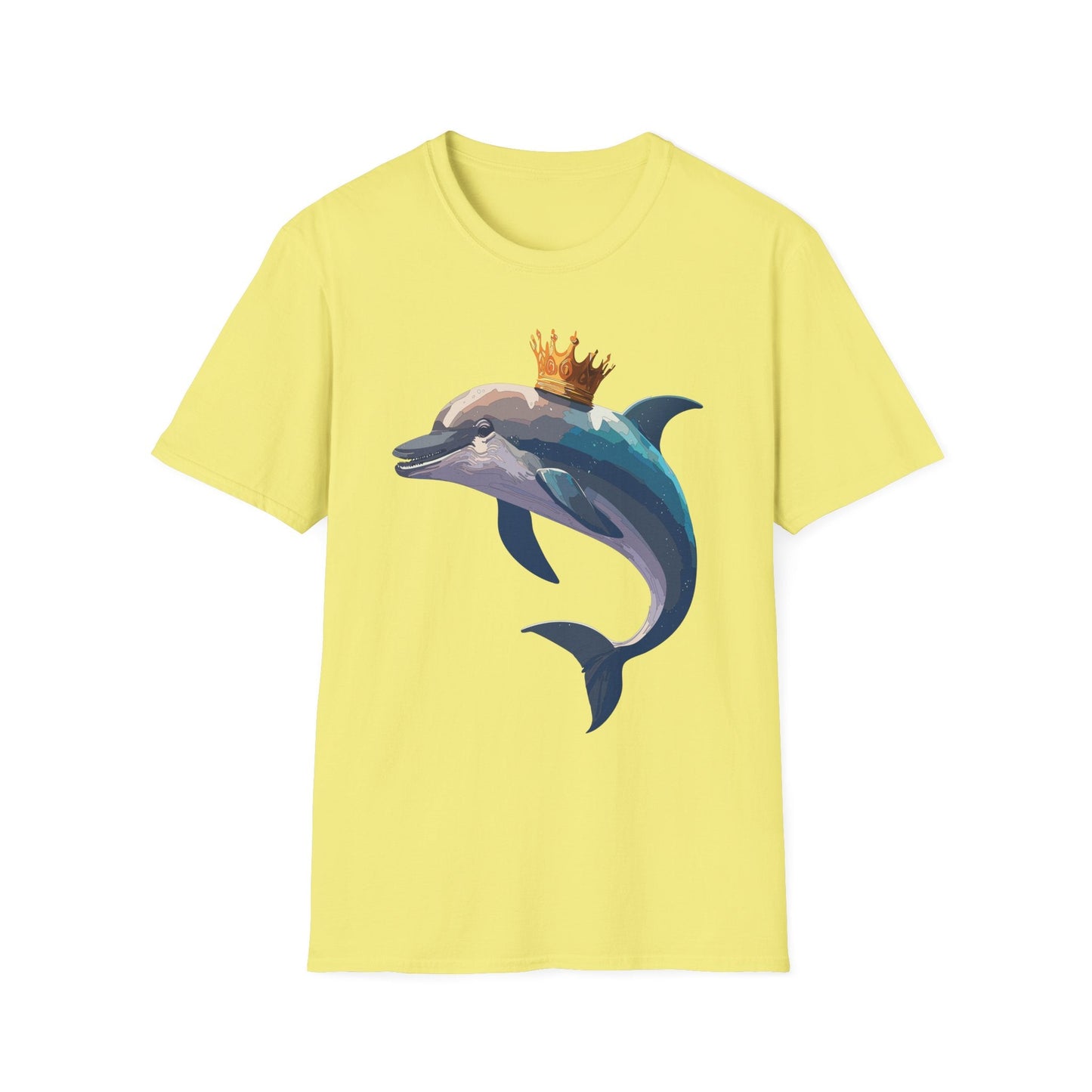 Dolphin Shirts Unisex Gildan Softstyle 64000 100 Percent Cotton Tee For Animal Lovers