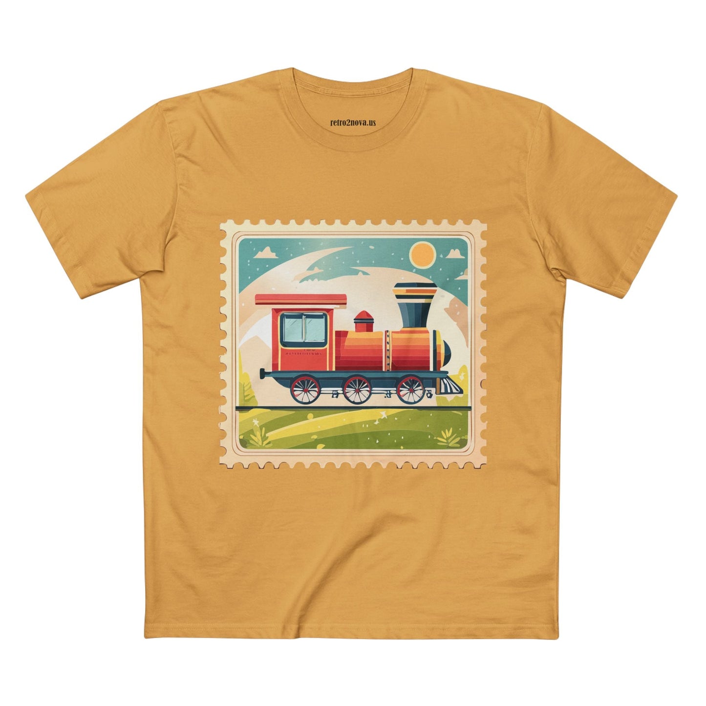 Postage Stamp Graphic Unisex 100 Cotton Tee 42