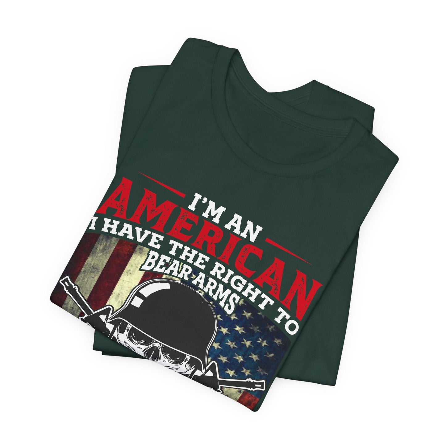 Army Veteran Patriotic Graphic Design Unisex Cotton T-Shirt v29