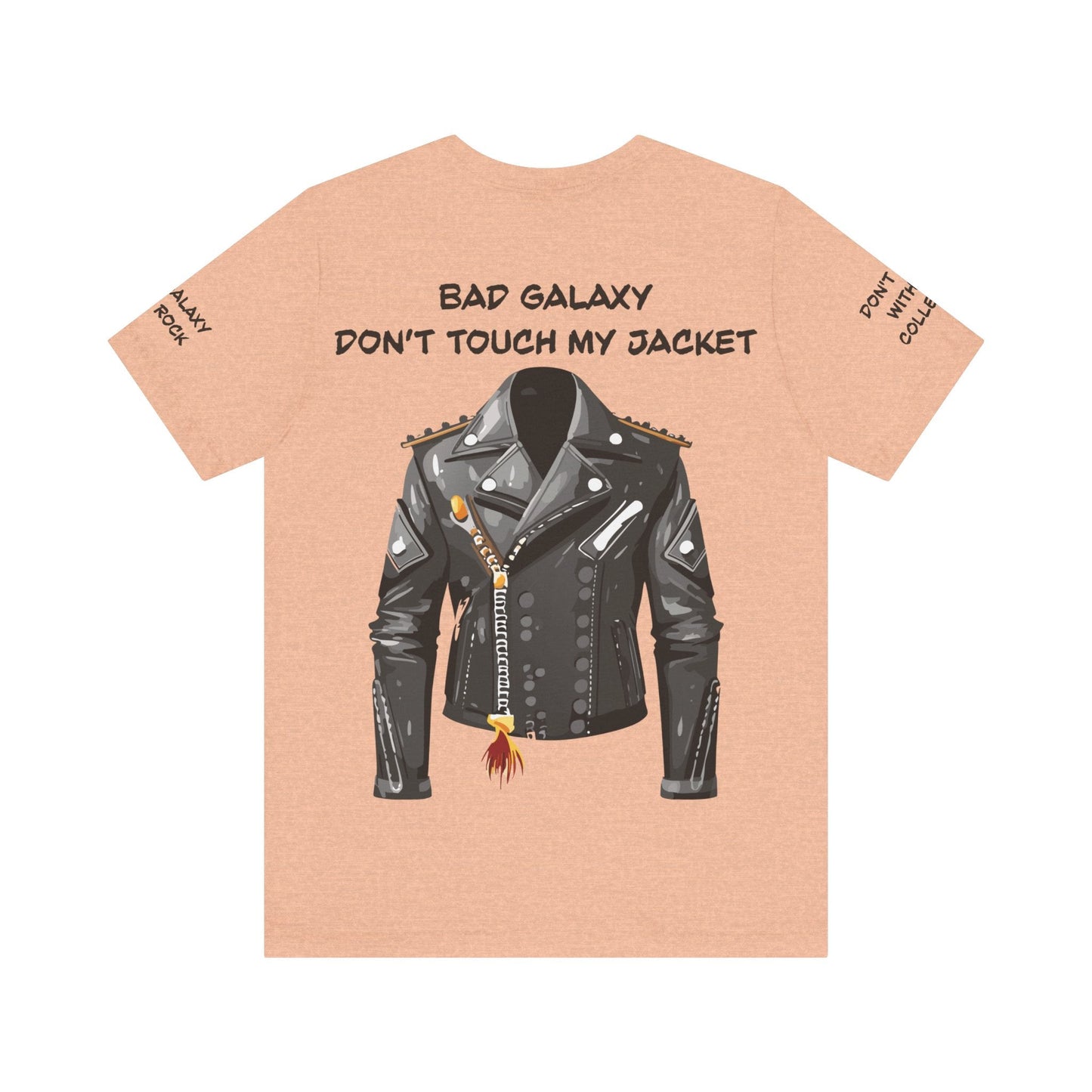 Punk Rock Tee Shirt From Bad Galaxy Made To Order 100 Percent Cotton Eco Friendly Inks USA