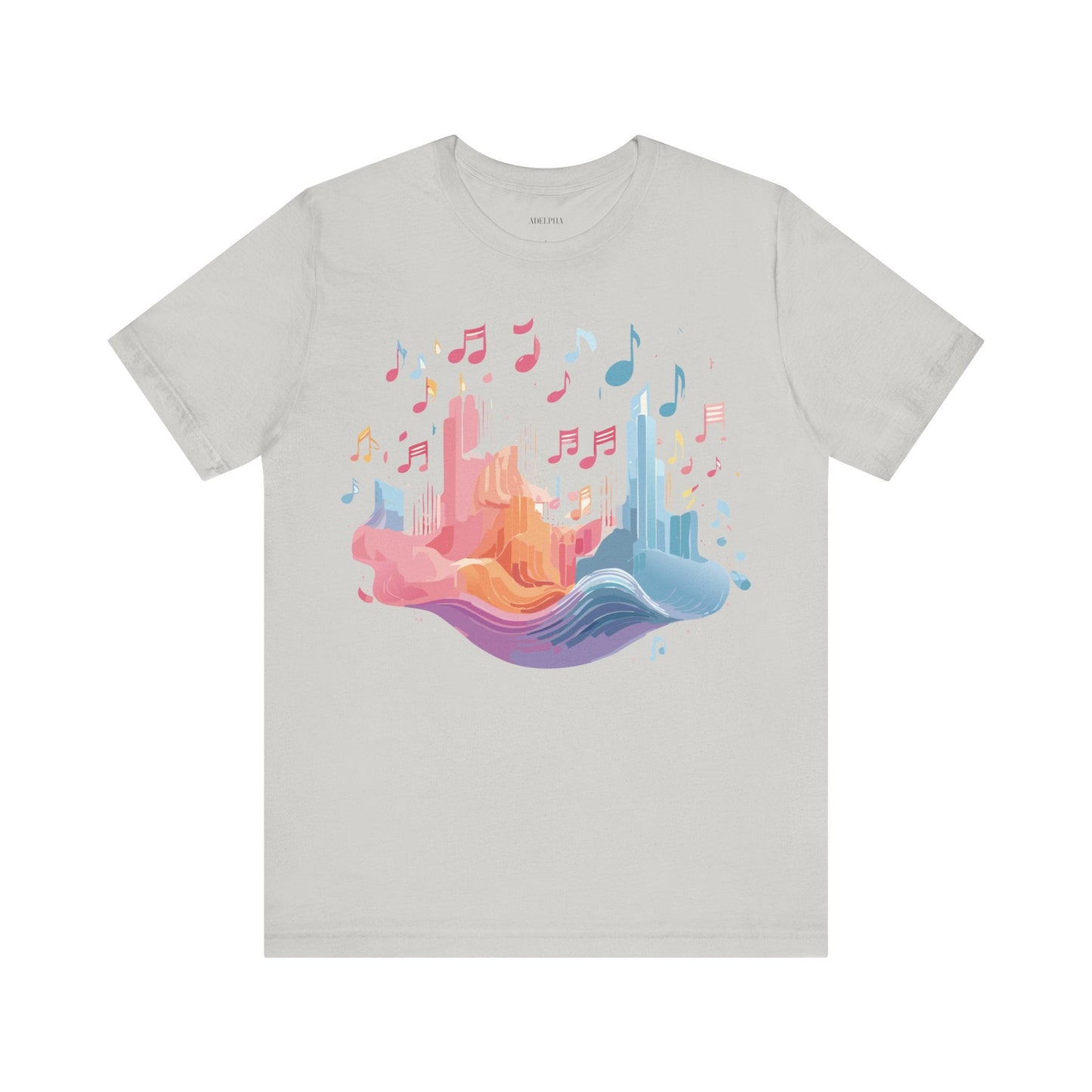 Music Graphic Tee Unisex Jersey Short Sleeve Art Design Adelpha Vintage Artwork Premium