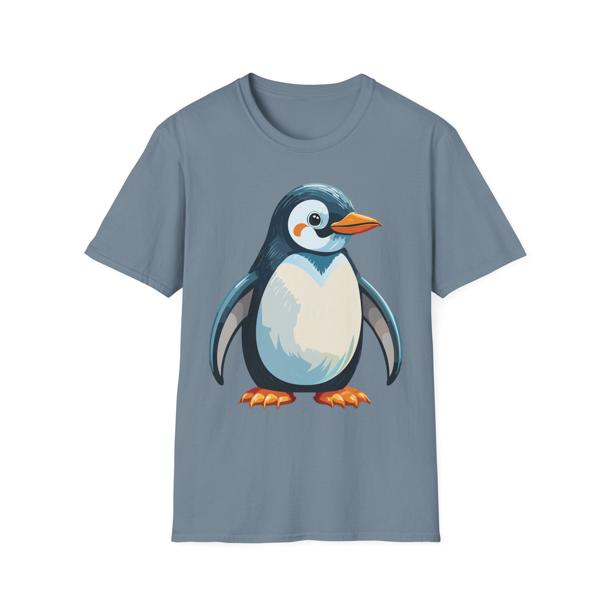 Cute Cartoon Penguin T-Shirt | Playful Penguin Illustration