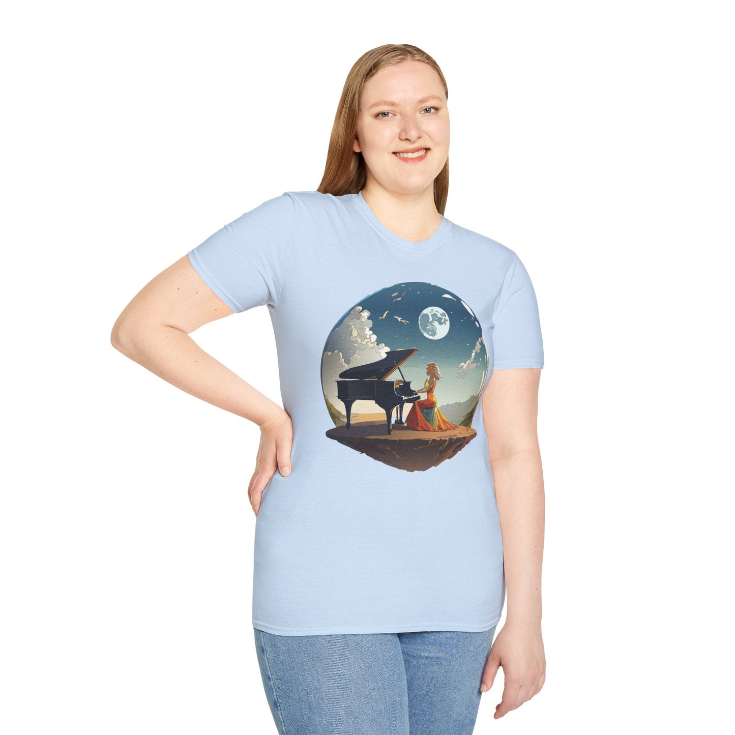 Womens Graphic T Shirts Art Design Shirt Gildan Softstyle 64000 Cotton Tee Unisex Comfort