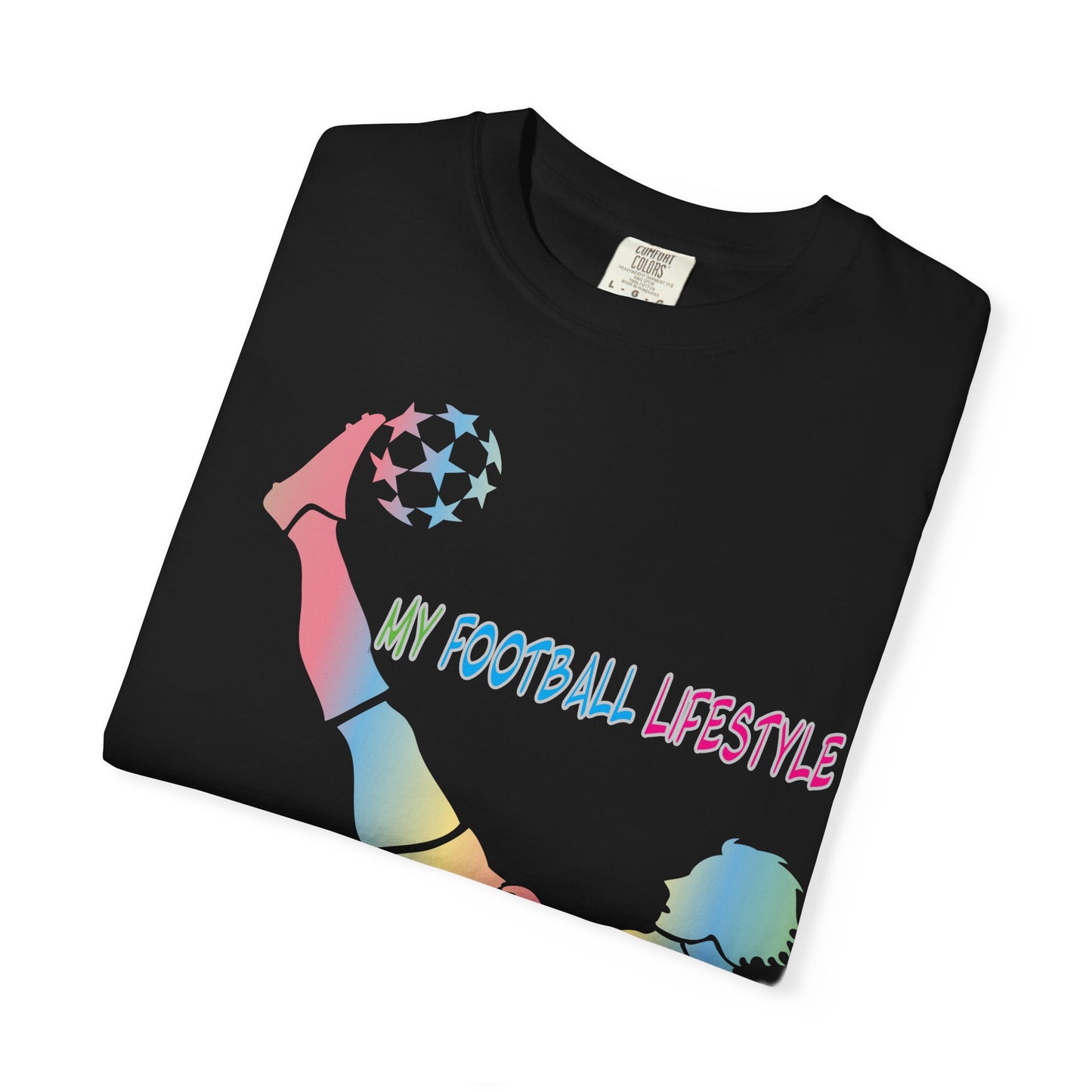 Sports Graphic Unisex T-Shirt Garment Dyed Cotton Relaxed Fit Comfort Colors 9