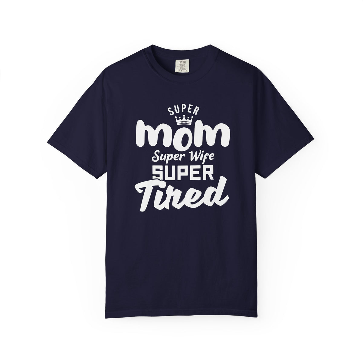 Mom T-shirt Mother's Day Mama Tee Unisex Comfort Colors Garment-Dyed Cotton h45