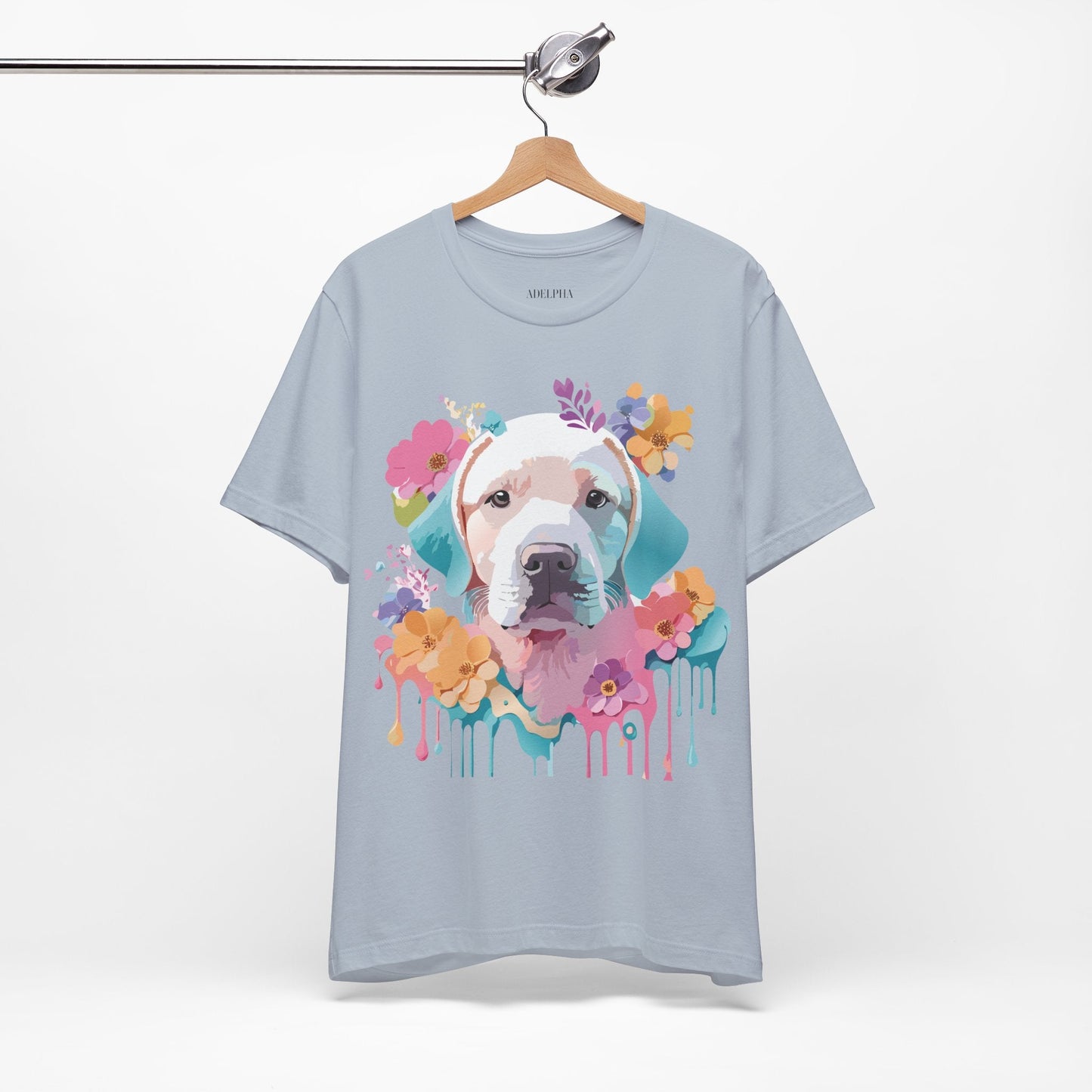 Adelpha Graphic Dog Shirt Unisex Vintage Inspired Artwork Tee For Everyday Wear Premium