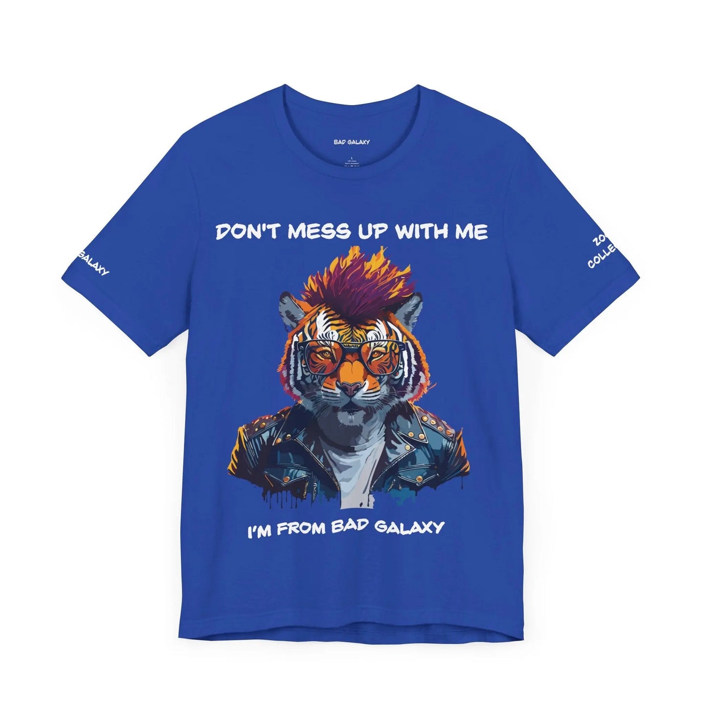 Bad Galaxy Animal T Shirt Cotton Comfort Eco Friendly Inks Printed In USA Free Shipping