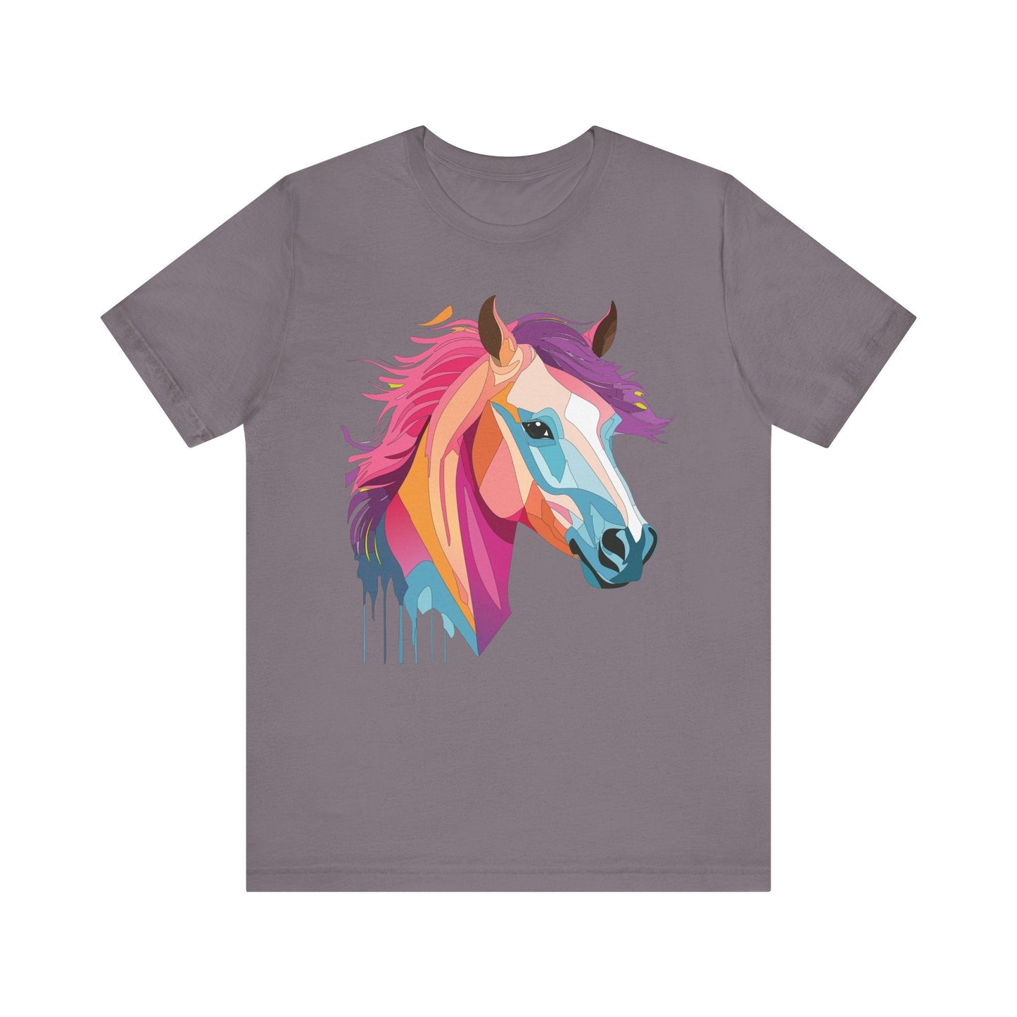 Unisex Animal Shirt Art Design Short Sleeve With Wild Animals Graphic Print Comfort Tee