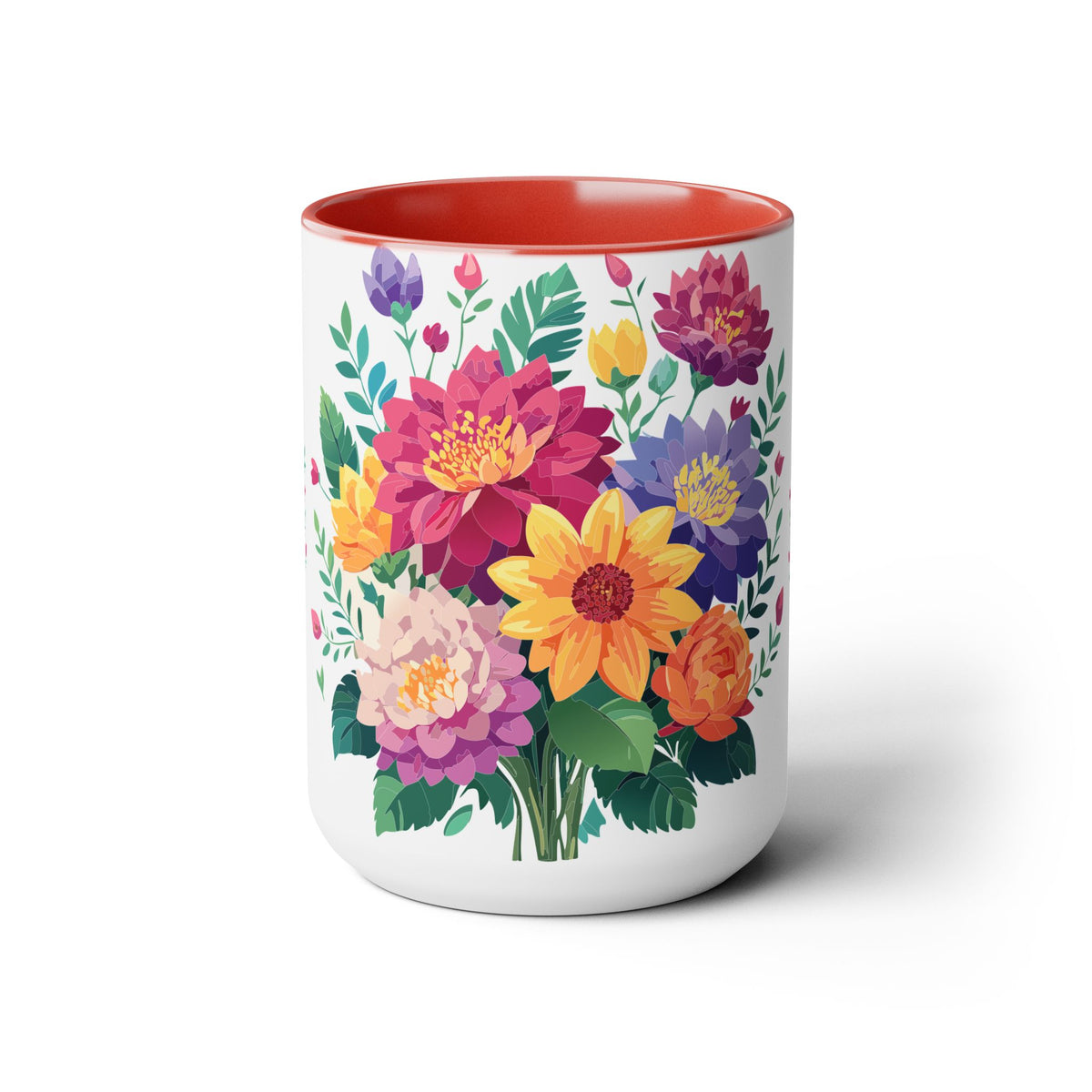 Floral Mug, Floral Cup