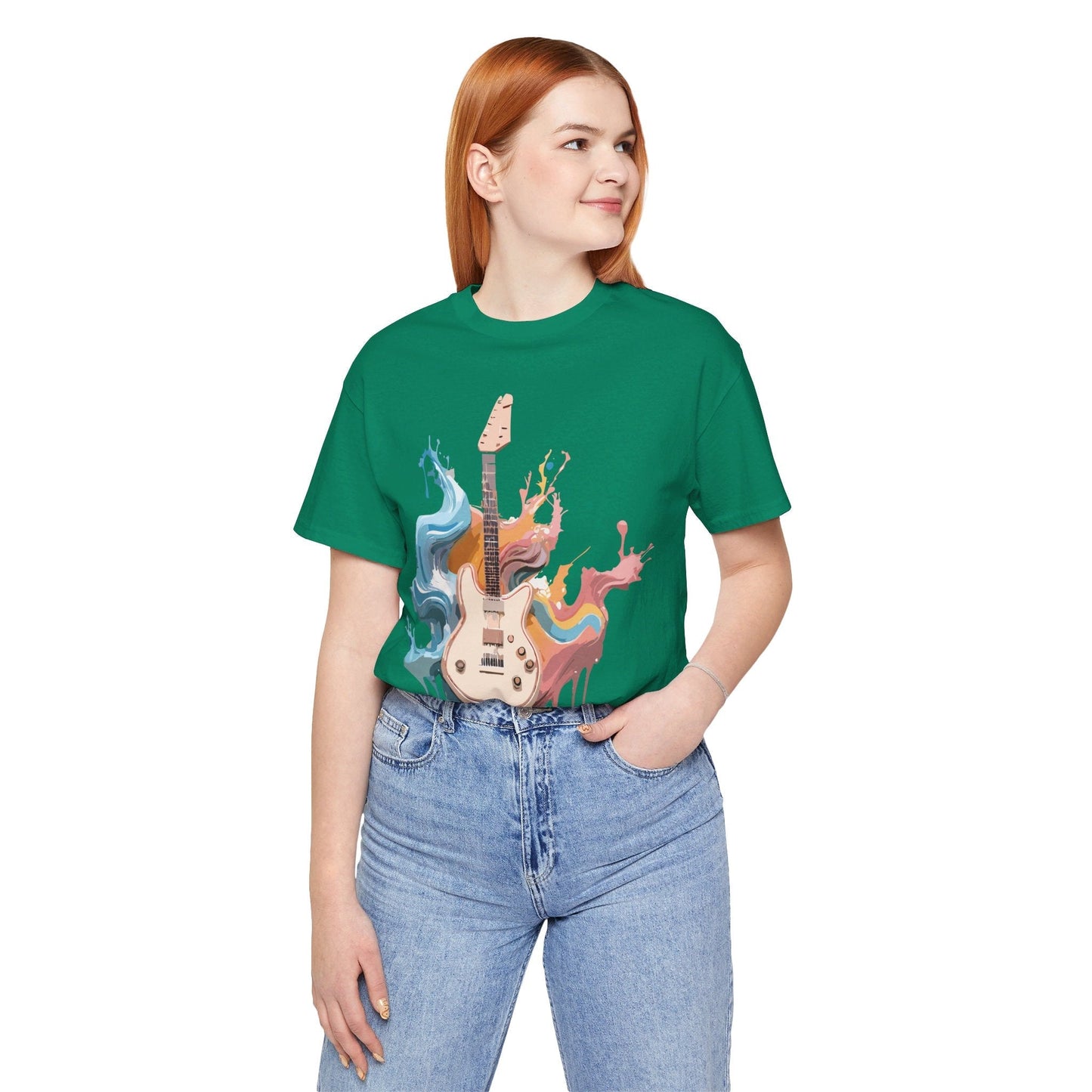 Adelpha Music Graphic T Shirt Unisex Short Sleeve Vintage Inspired Art Tee For Everyday Casual Wear