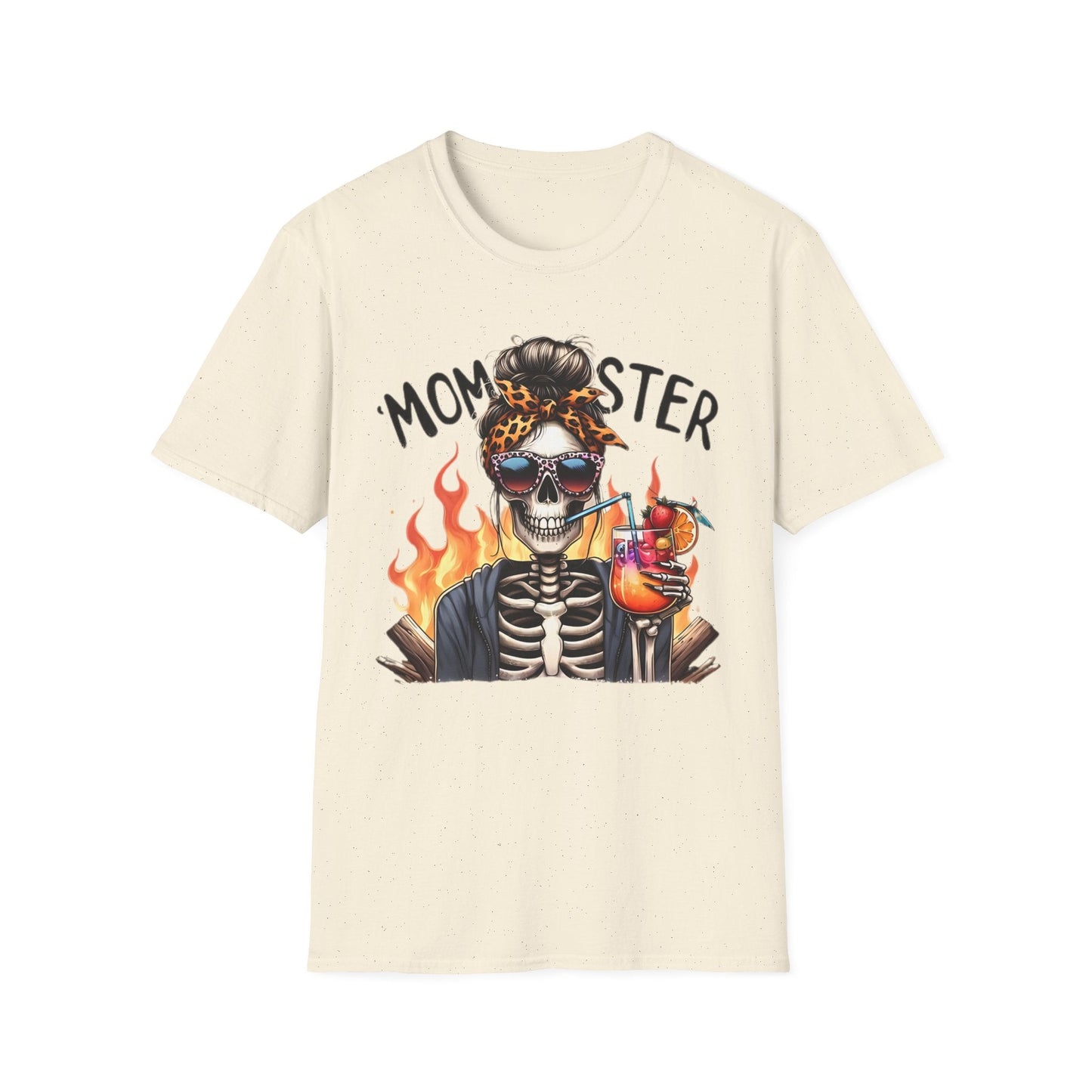 Skull Tee Shirt Unisex Skeleton Shirt Softstyle Gildan 100 Percent Cotton Graphic Tee