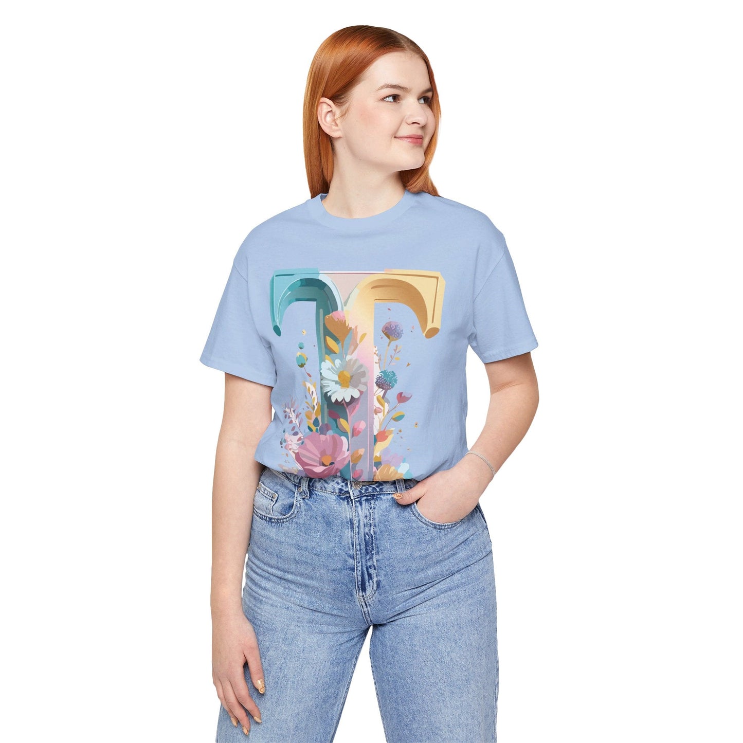 Unisex Letter T Shirt Graphic Tee With Vintage Adelpha Artwork Premium Comfort And Everyday Style