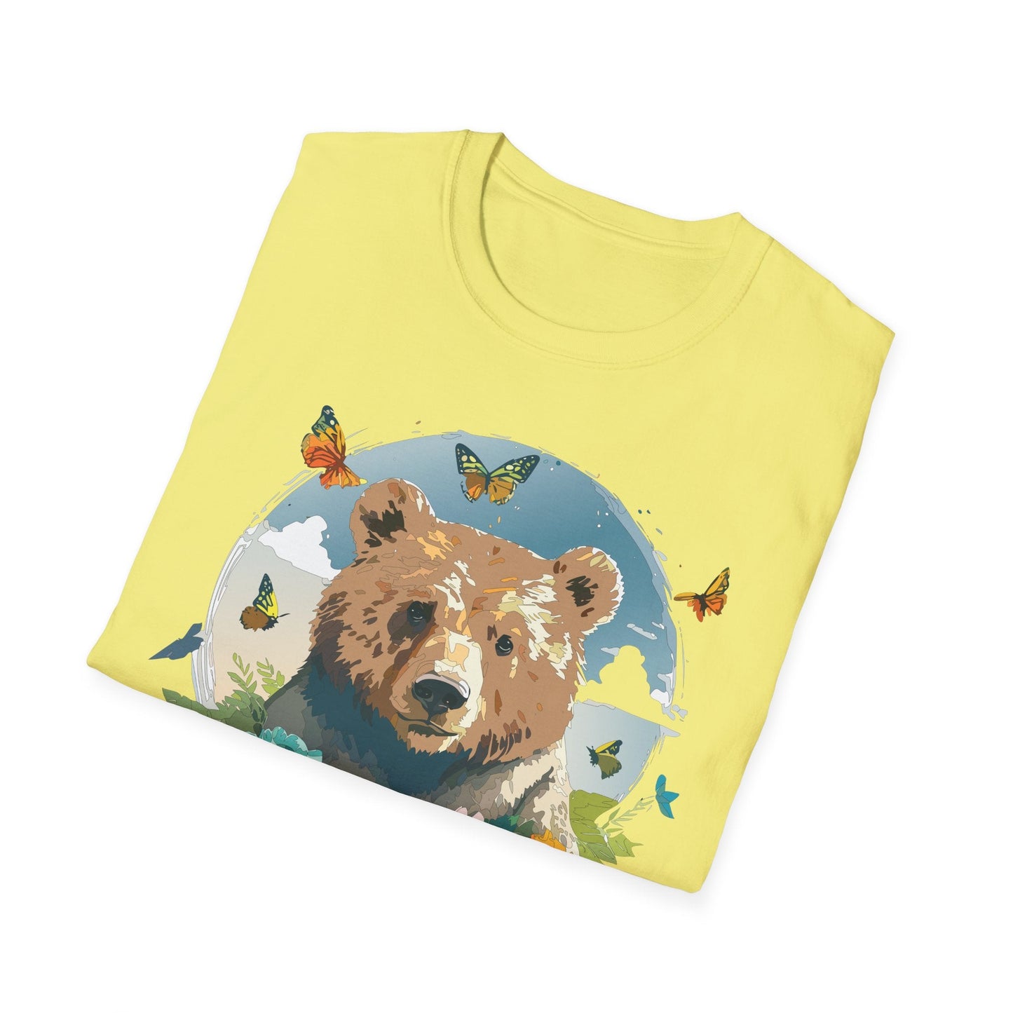 Bear T Shirt Unisex Teddy Bear Tee Softstyle 64000 Ring Spun Cotton Tee Lightweight Breathable