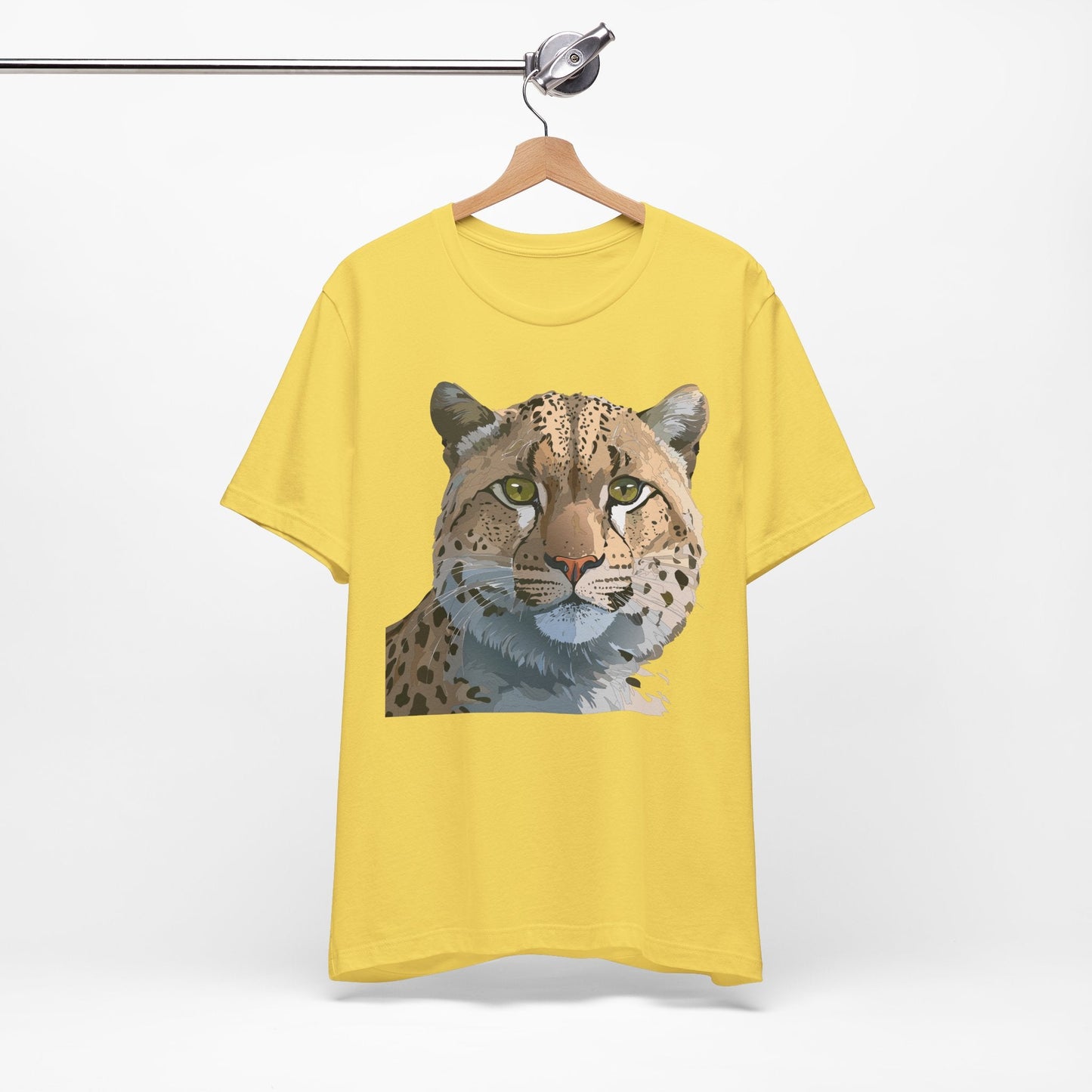 Unisex Animal Shirt With Animals Art Design Tee Short Sleeve Wildlife Print Tee Shirt