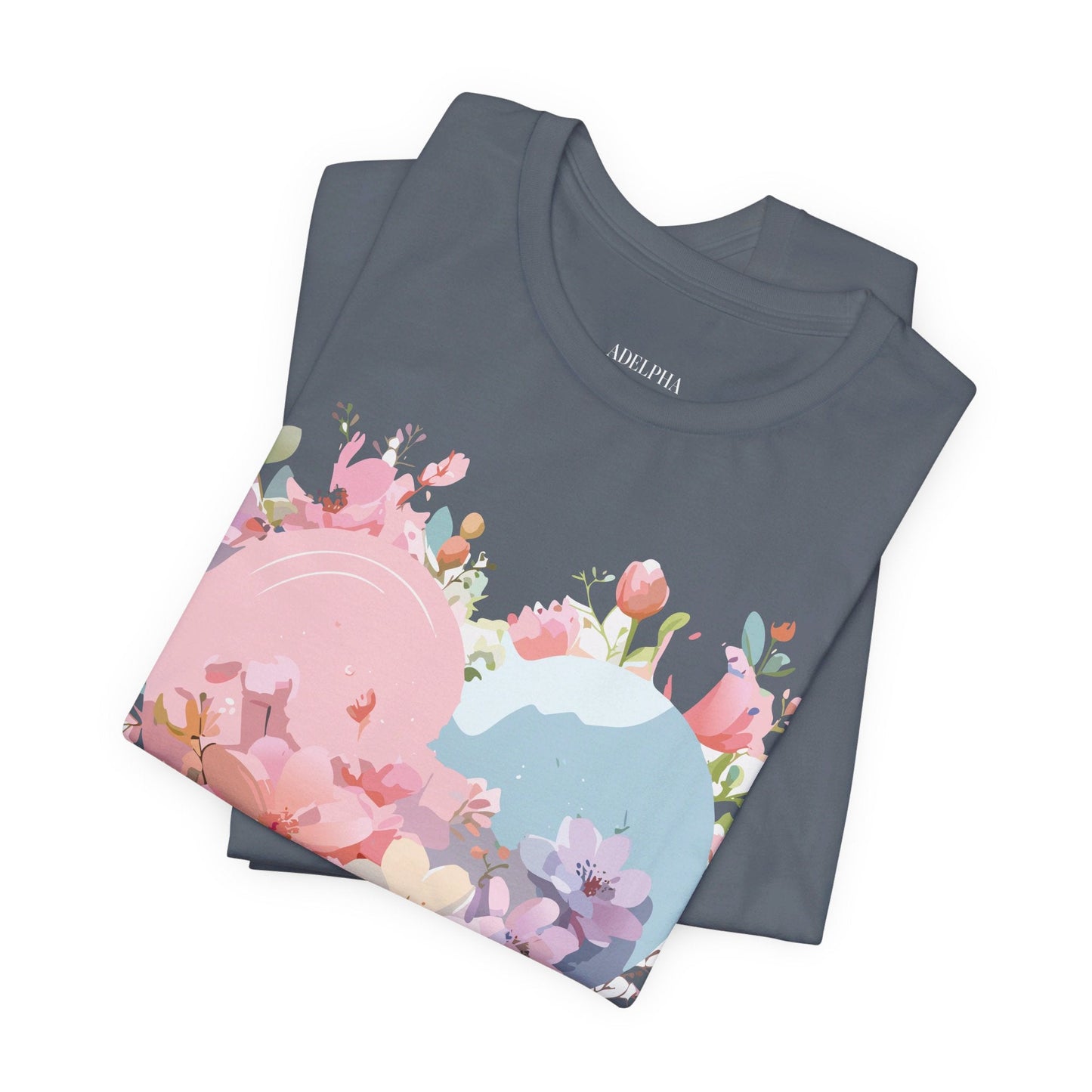 Adelpha Unisex Graphic Tee Vintage Inspired Art Design Short Sleeve Shirt For Everyday Wear