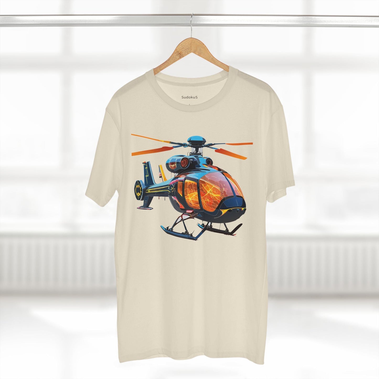 Chopper Graphic Unisex 100 Cotton Staple Tee 5