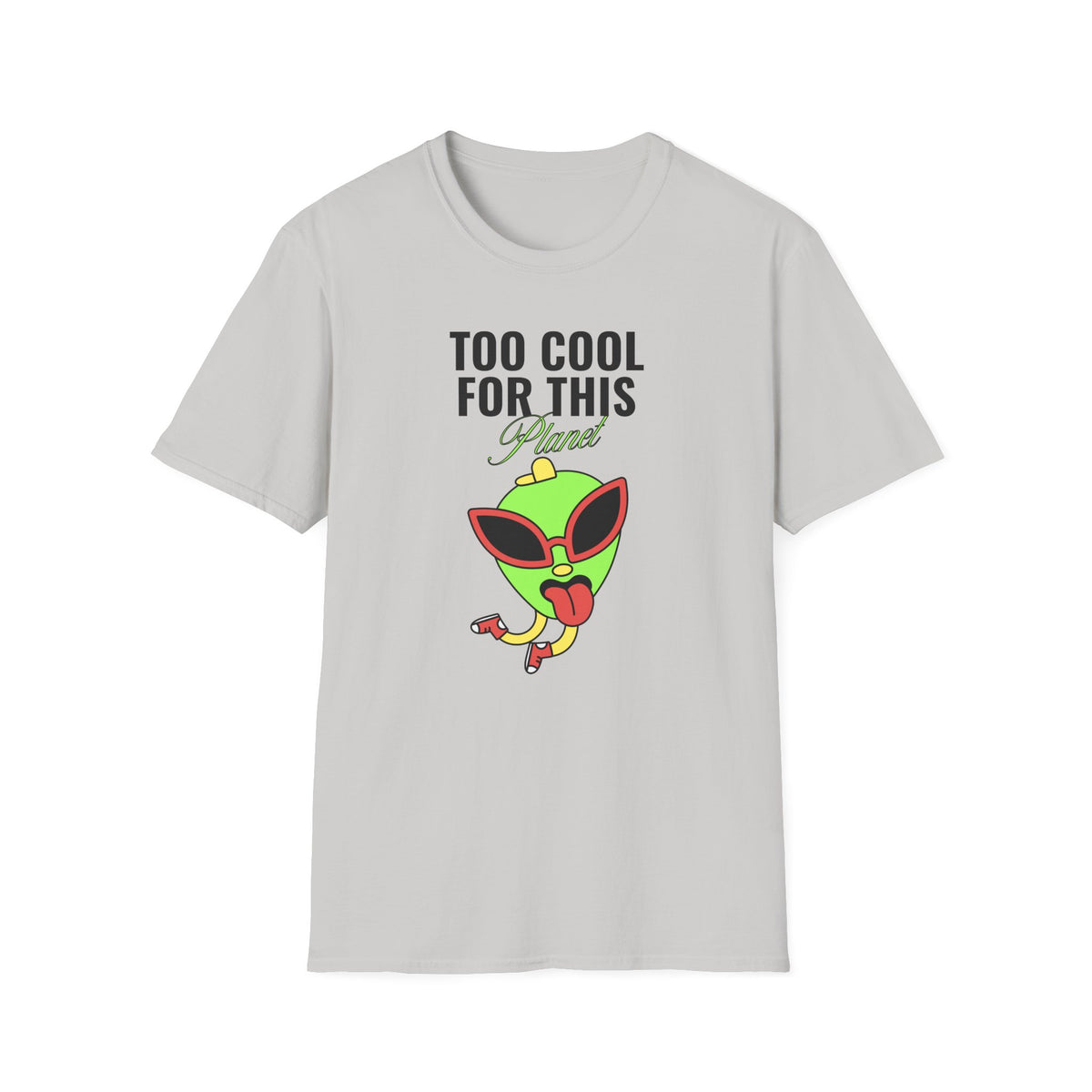 Funny UFO Aliens Graphic Tee Gildan Unisex 100 Cotton Tee Shirt - 19