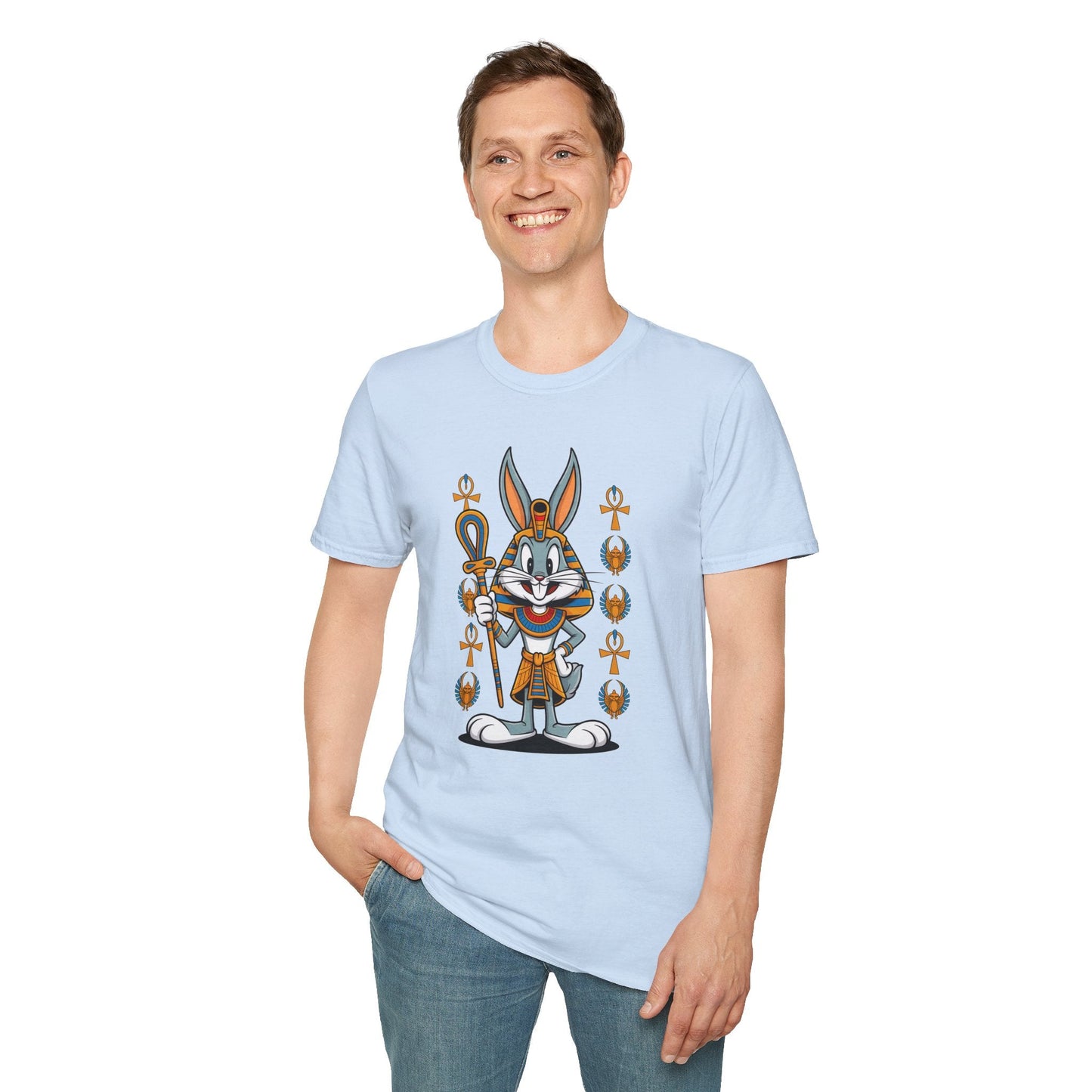 Bugs Bunny Shirt Unisex T Shirt Cartoon Tee Softstyle 100 Cotton Breathable Everyday Tee