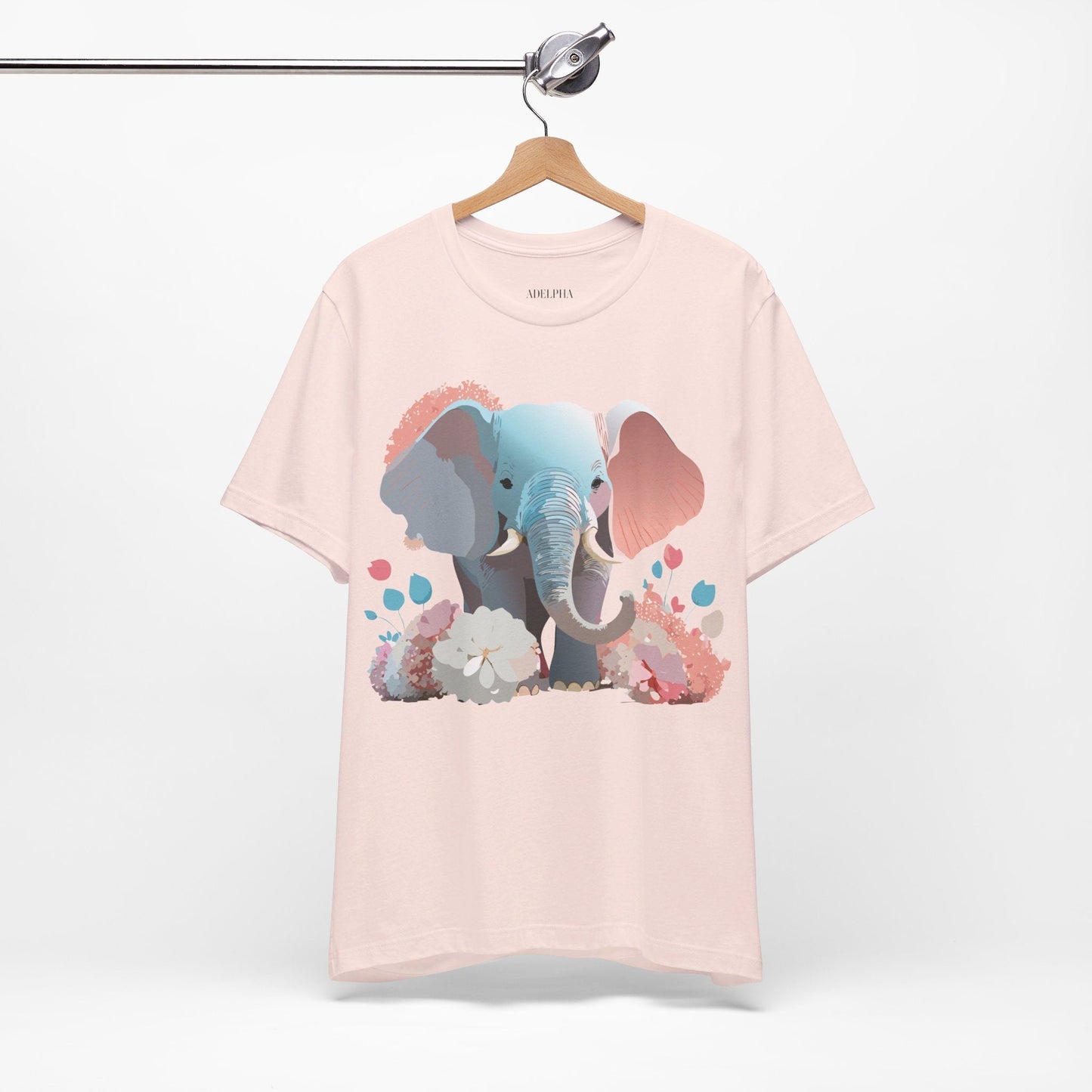 Elephant Graphic T Shirt By Adelpha Unisex Jersey Short Sleeve Artwork Tee Vintage Inspired