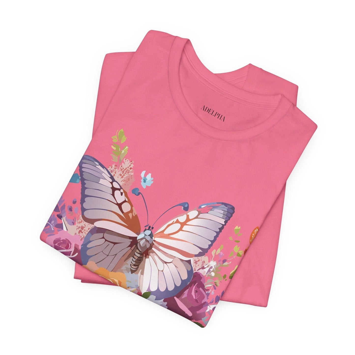 Butterfly Graphic Tee Unisex Jersey Short Sleeve By Adelpha Art Design
