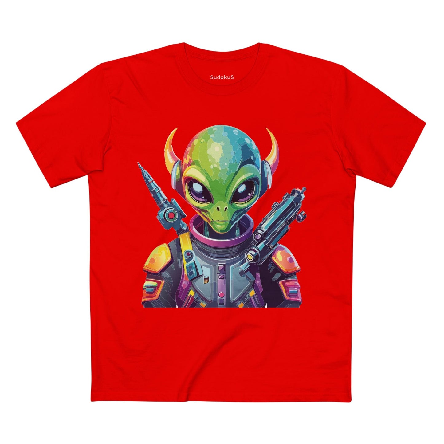 Aliens Graphic Unisex 100 Cotton Staple Tee 61