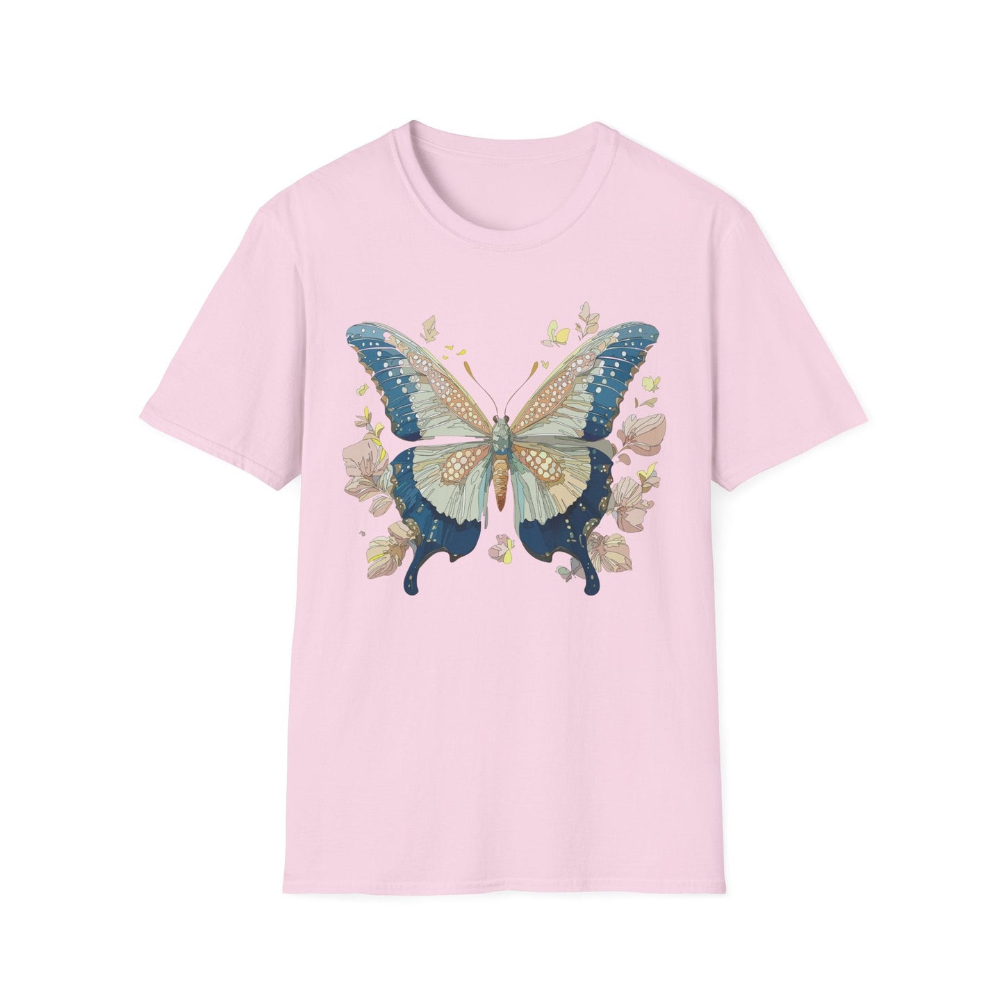 Butterfly Shirt Unisex T Shirt Monarch Butterfly Softstyle Gildan 100 Cotton Tee